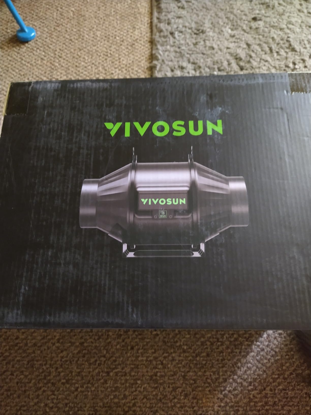 VIVOSUN T8 8-Inch 832 CFM Aerozesh Inline Fan with Cycle Mode Speed Controller, EC-Motor, Programmable Exhaust Fan for HVAC customer photo 2