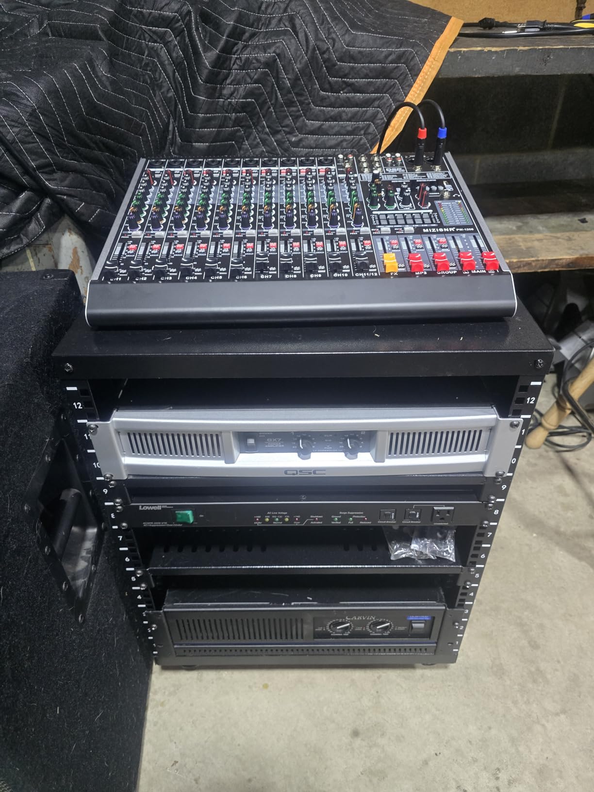 16 Channel Audio Mixer Professional Sound Mixing Board with 99 DSP Effects, 7-band EQ Digital DJ Mixer Console w/USB Bluetooth MP3 for Recording, Independent 48V Power & Mute Button customer photo 2