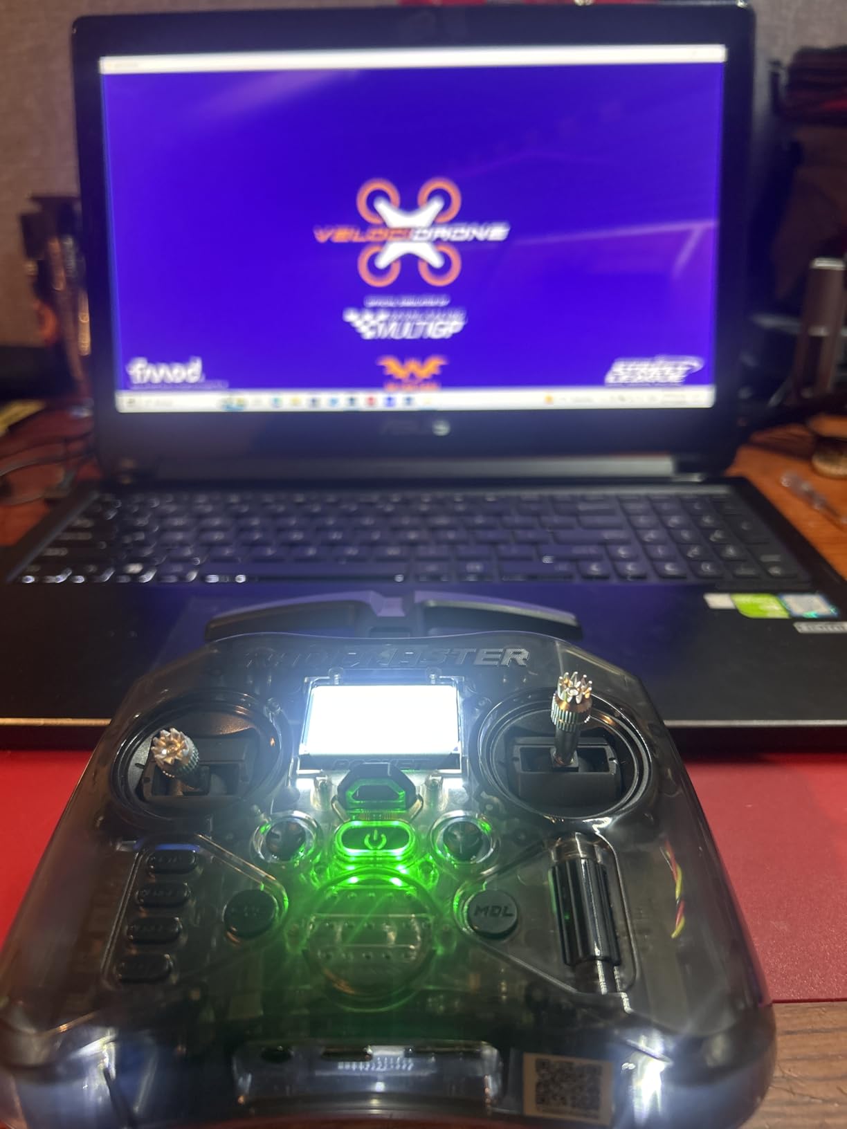 Radiomaster Pocket ELRS Remote Controller Portable Hall Gimbal EdgeTX Transmitter with LED Light for FPV Drone customer photo 1