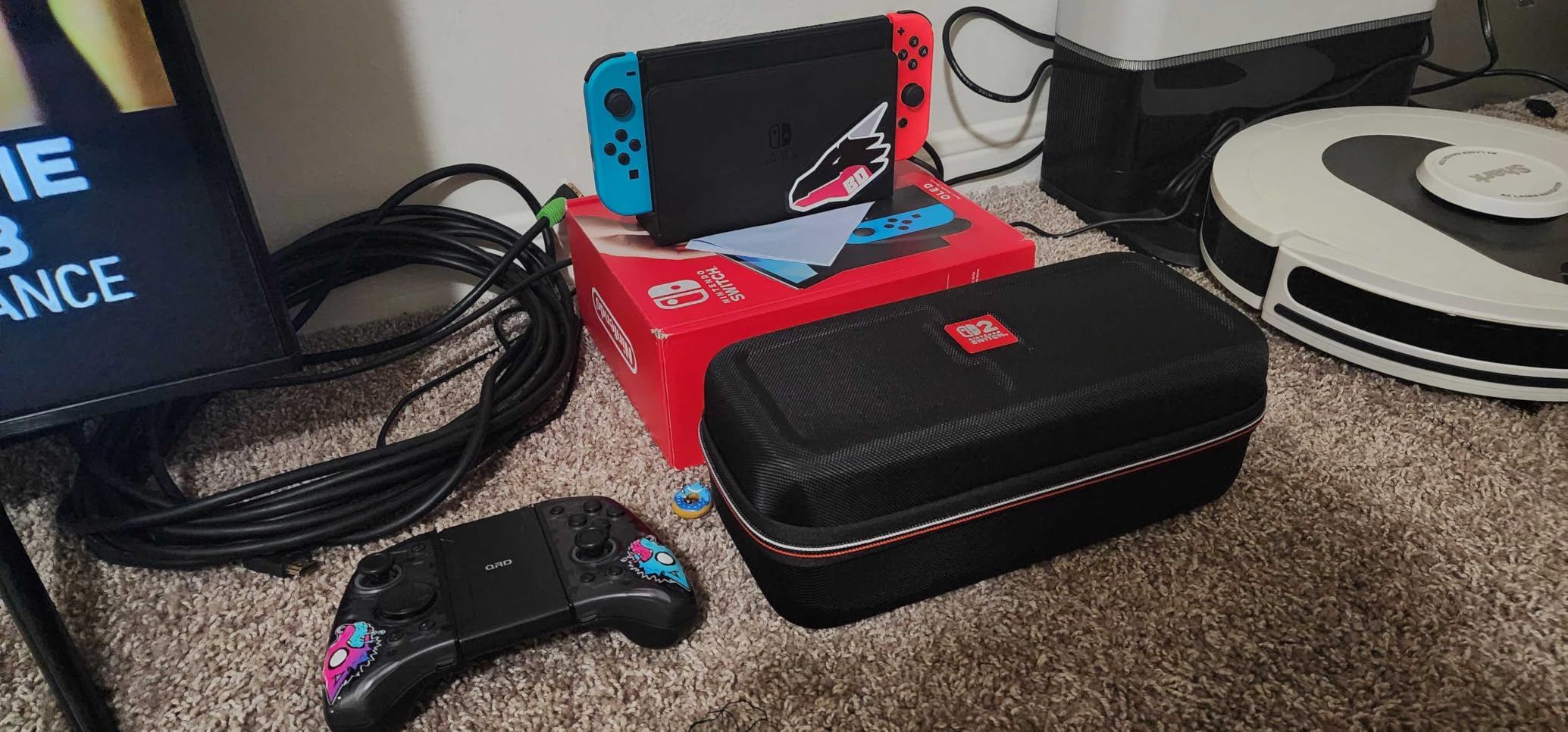 Game Traveler R.D.S. INDUSTRIES, INC Deluxe Licensed System Case for Nintendo Switch, Nintendo Switch 2, OLED, Black Medium (NS230) customer photo 2