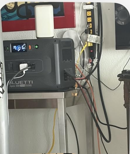 BLUETTI Apex 300 Portable Power Station, 2764.8Wh Solar Generator LFP Battery Backup with 6 3840W AC Outlets (7680W Surge), Simultaneous 120V/240V Output & Black Start, for Home, RV and Emergencies customer photo 1