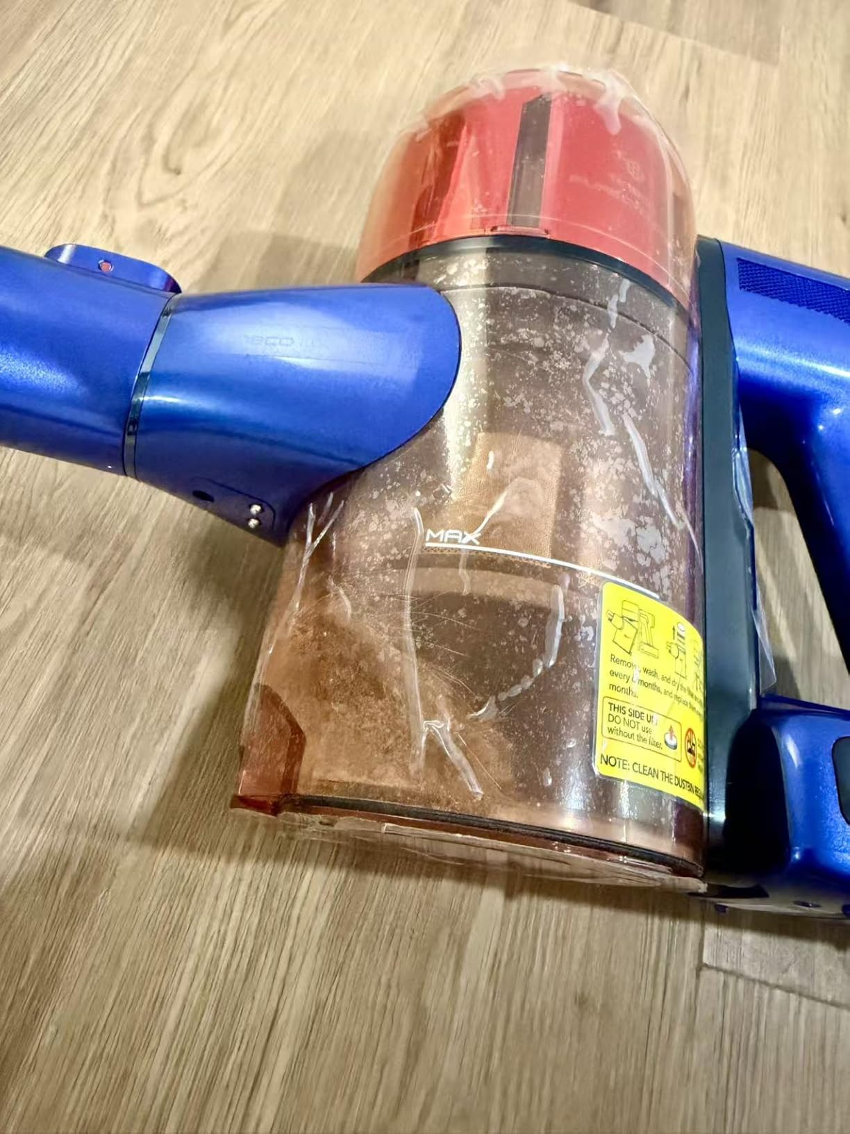 Tineco Pure ONE S70 Cordless Vacuum Cleaner, 200AW Powerful Suction, Up to 95min Runtime, Zero Tangle Brush, 180 Foldable Tube, Stick Vacuum Cleaner for Pet Hair, Carpet & Hard Floor (Gray) customer photo 2
