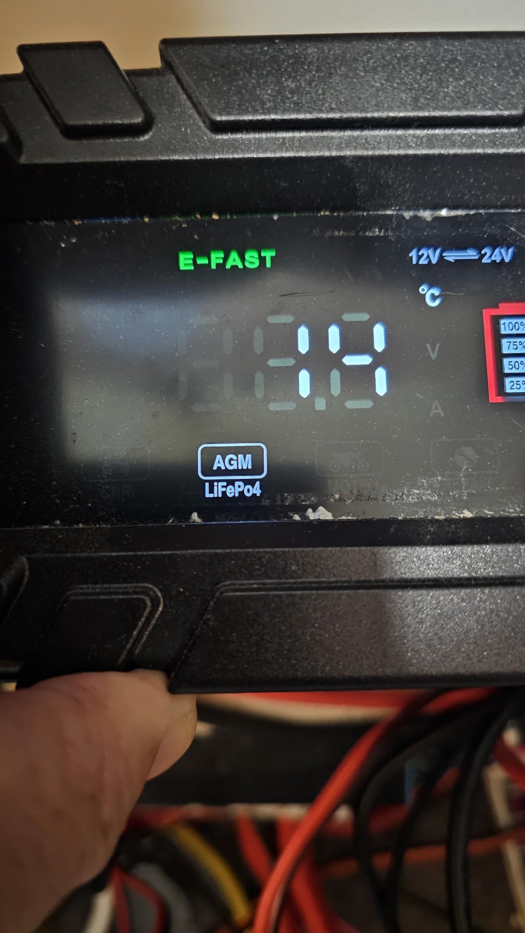 12V 100Ah LiFePO4 Lithium Battery Group 31 Rechargeable Battery | Built-in 100A BMS, 15000+ Cycles 1280Wh Perfect for RVs MotorHomes, Camper, Solar System, Marine, Off-Grid customer photo 1