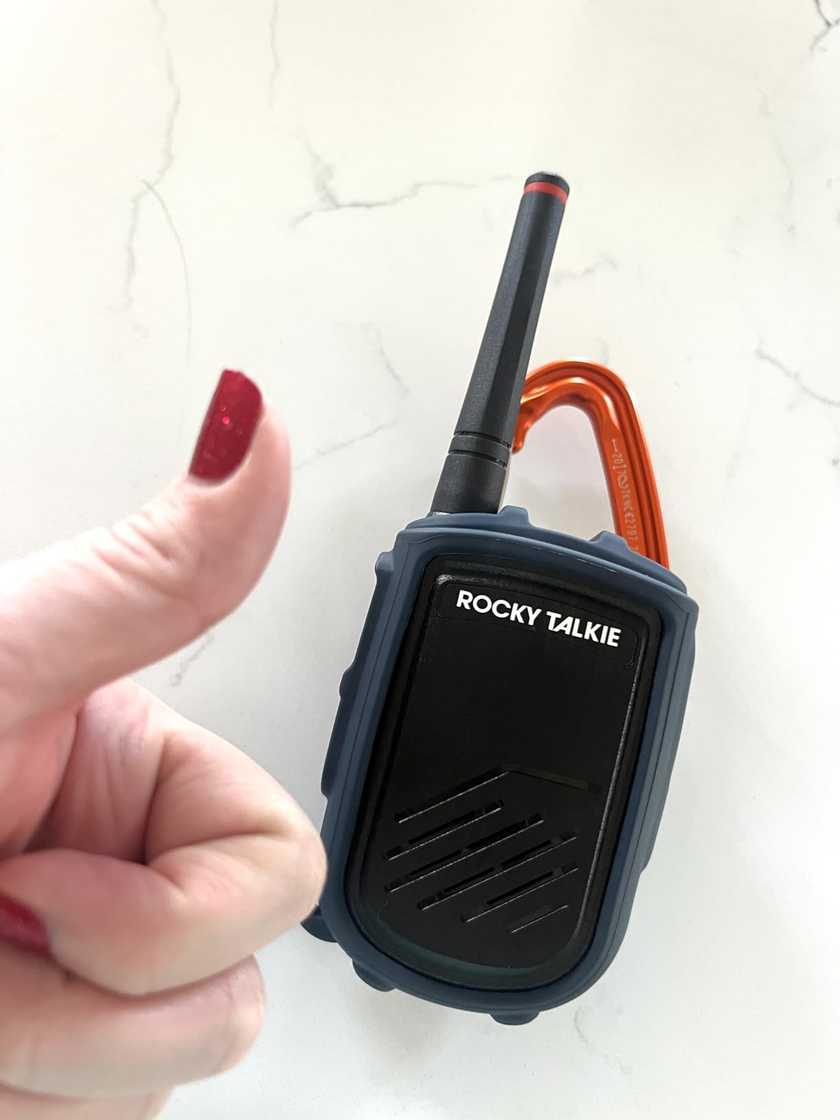 Rocky Talkie Mountain Radio - Long Range Walkie Talkie, FRS Handheld Radio, 4 Day Battery Life, Max Durability, 2 Pack customer photo 2