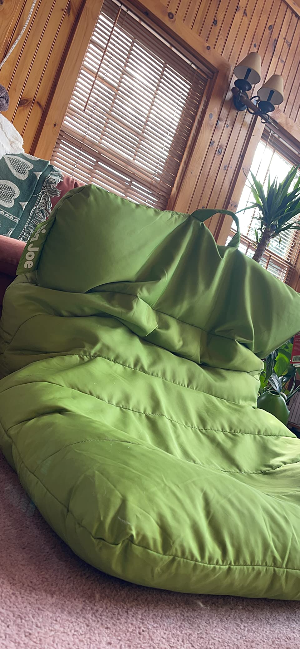 Big Joe Roma Gaming Bean Bag Chair for Kids, Teens, Adults, Shadow Graphite Vintage Suede, 3 Foot Lightweight Refillable | Polystyrene Bean Filled, Refillable, Vintage Suede, Ideal for Teens and Tweens, Supports Up to 250 lbs, Perfect for Gaming customer photo 1