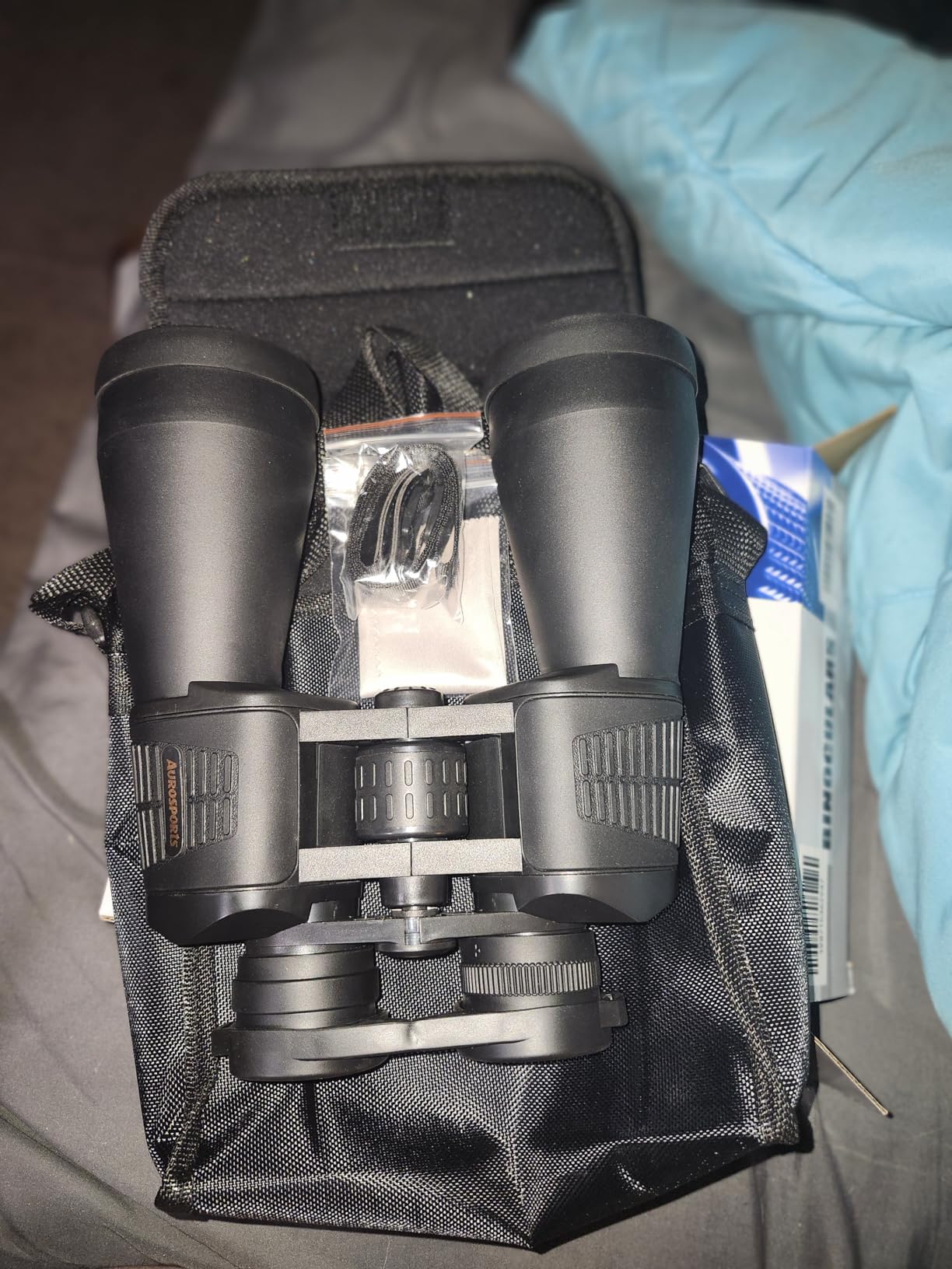 Aurosports 20x80 High Powered Binoculars, 80mm Large Aperture for Adults | Clear low light vision, Long range, 80mm objective lens customer photo 1
