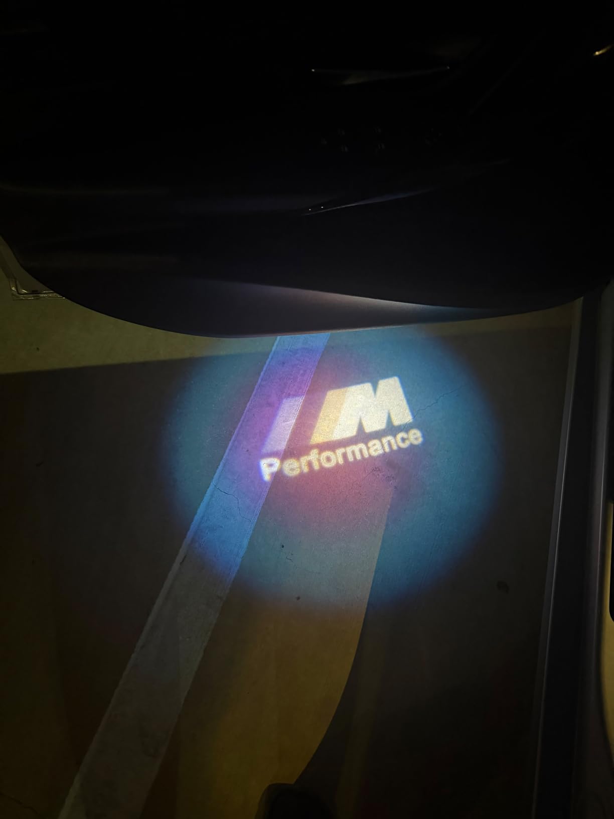Never Fade HD Door Light Logo Projector Compatible with 1/2/3/4/5/6/7/M/X/Z/GT Series Accessories, 2Pcs 3D LED Ghost Shadow Laser Car Courtesy Step Light Puddle Lamps (ClassicBlueWhiteLogo) customer photo 2