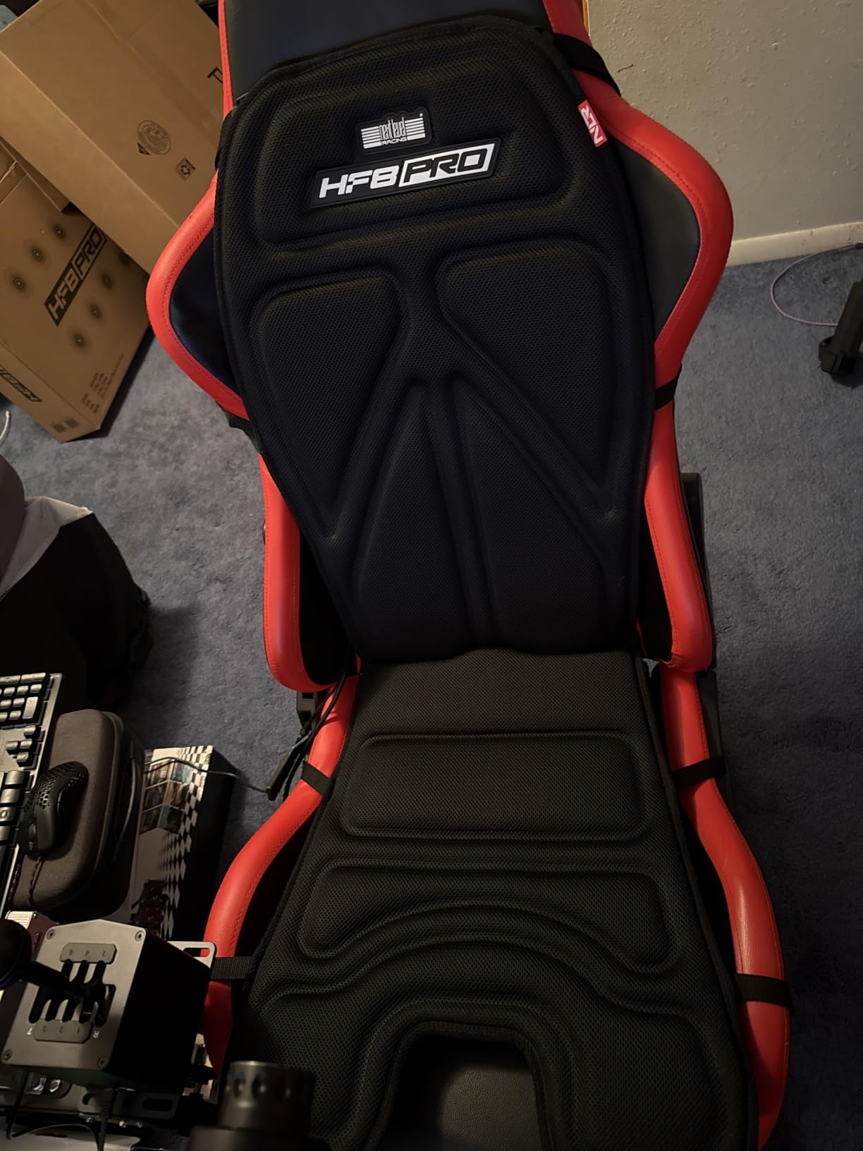 Next Level Racing HF8 Pro Haptic Feedback Gaming Pad (NLR-G006) customer photo 1