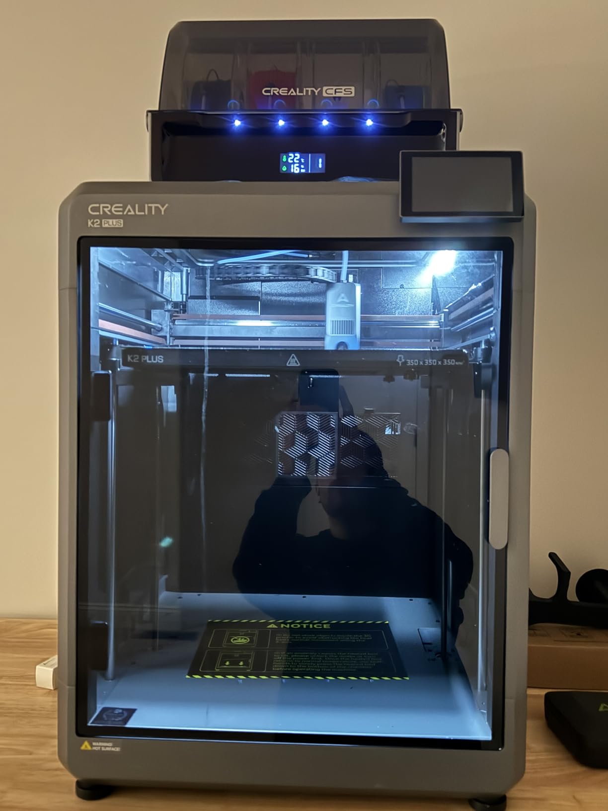 Creality Resin 3D Printer for Kids and Beginners, HALOT R6 Fully Assembled | Upgraded Light Source with High-Precision Printing, LCD Monochrome Screen Simple Workflow 3D Resin Printers customer photo 1