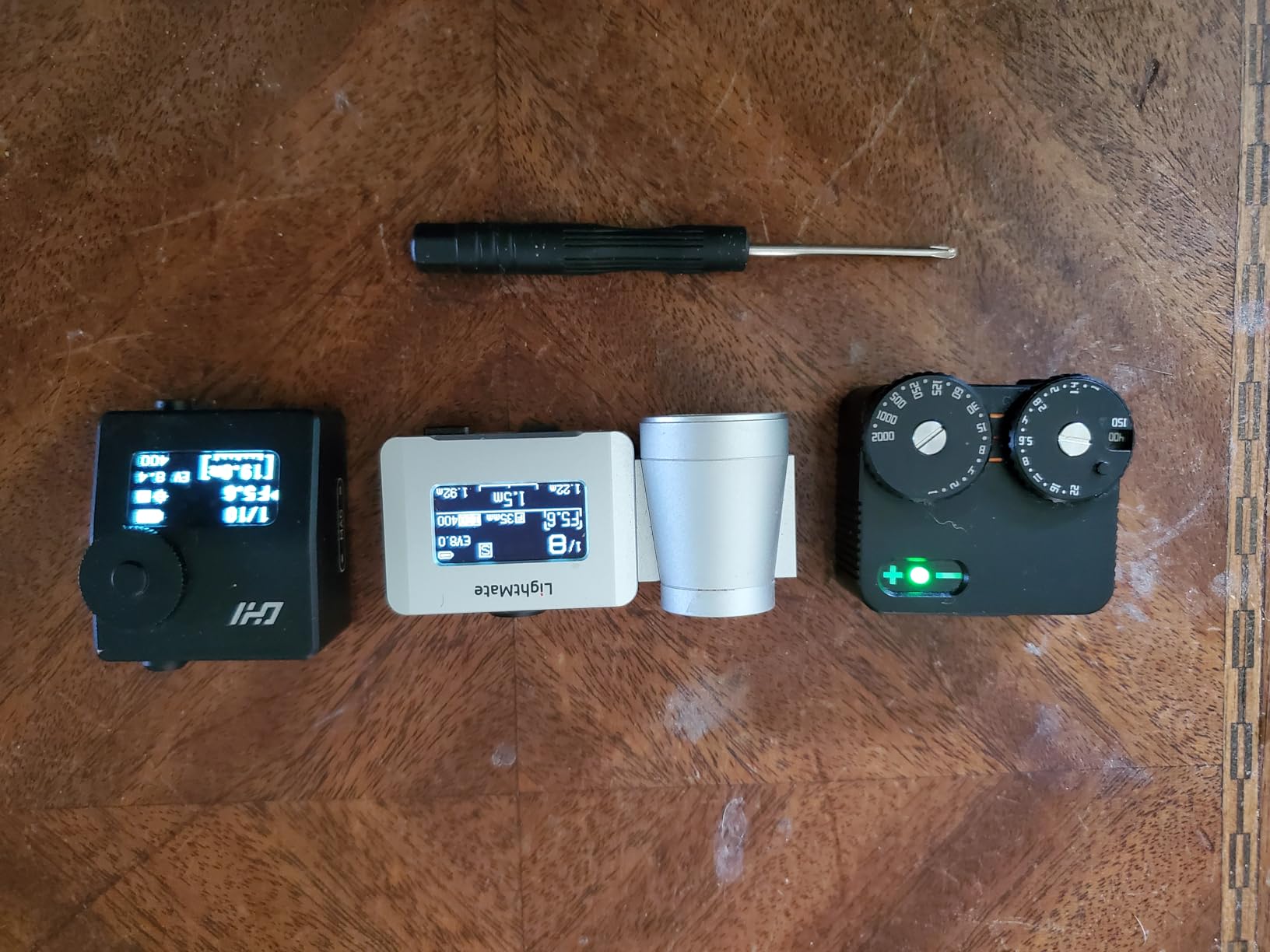 LightMate Area 2S Light Meter Photography & OV-X1 17° Retro Viewfinder, 0.96