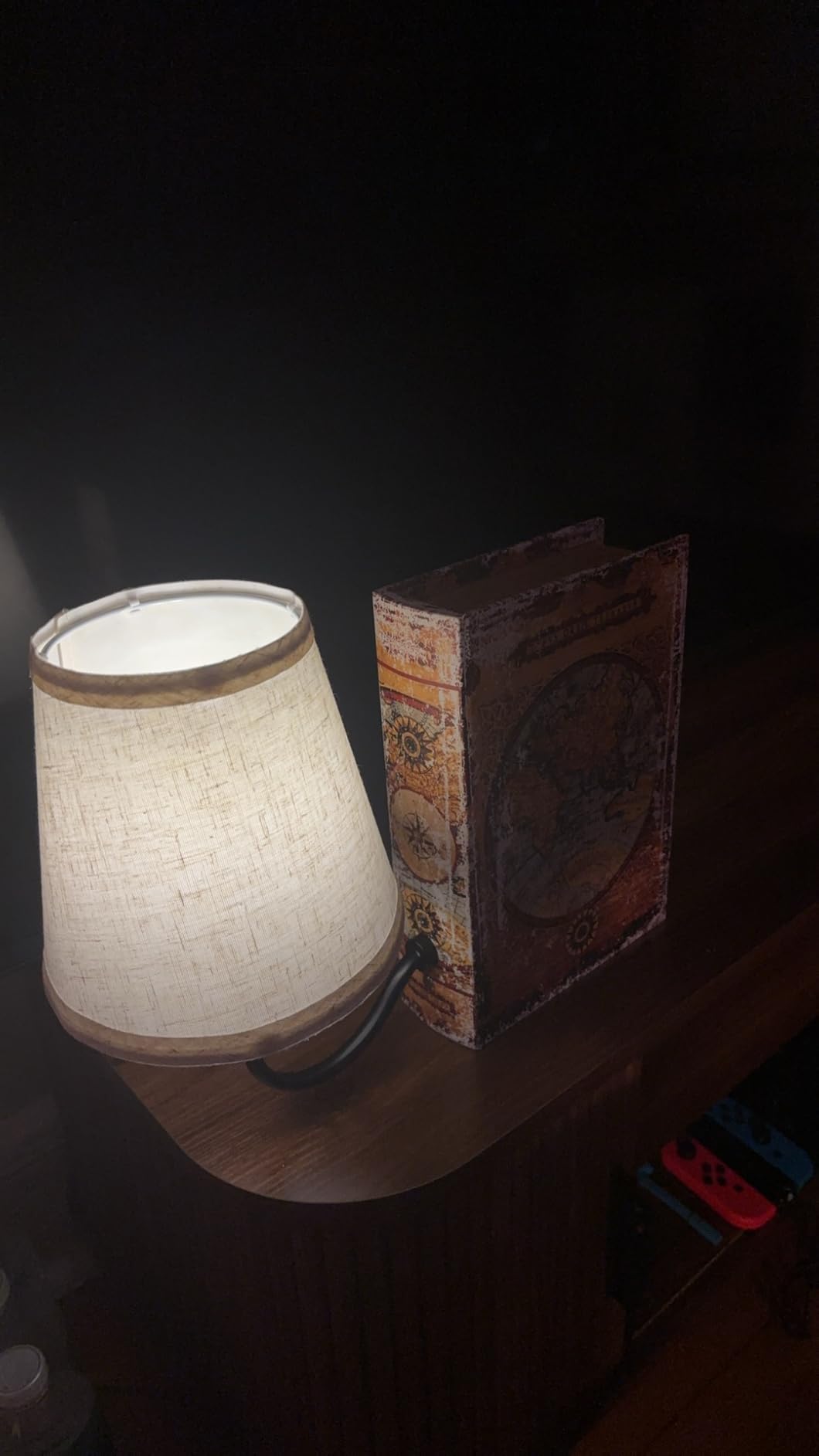Rechargeable Bookshelf Lamp Vintage Book Touch Control Dimmable, Wooden, Neutral White, Cordless, LED 5000mAh Battery, For Bookshelf, Office Home, Library, Study customer photo 1