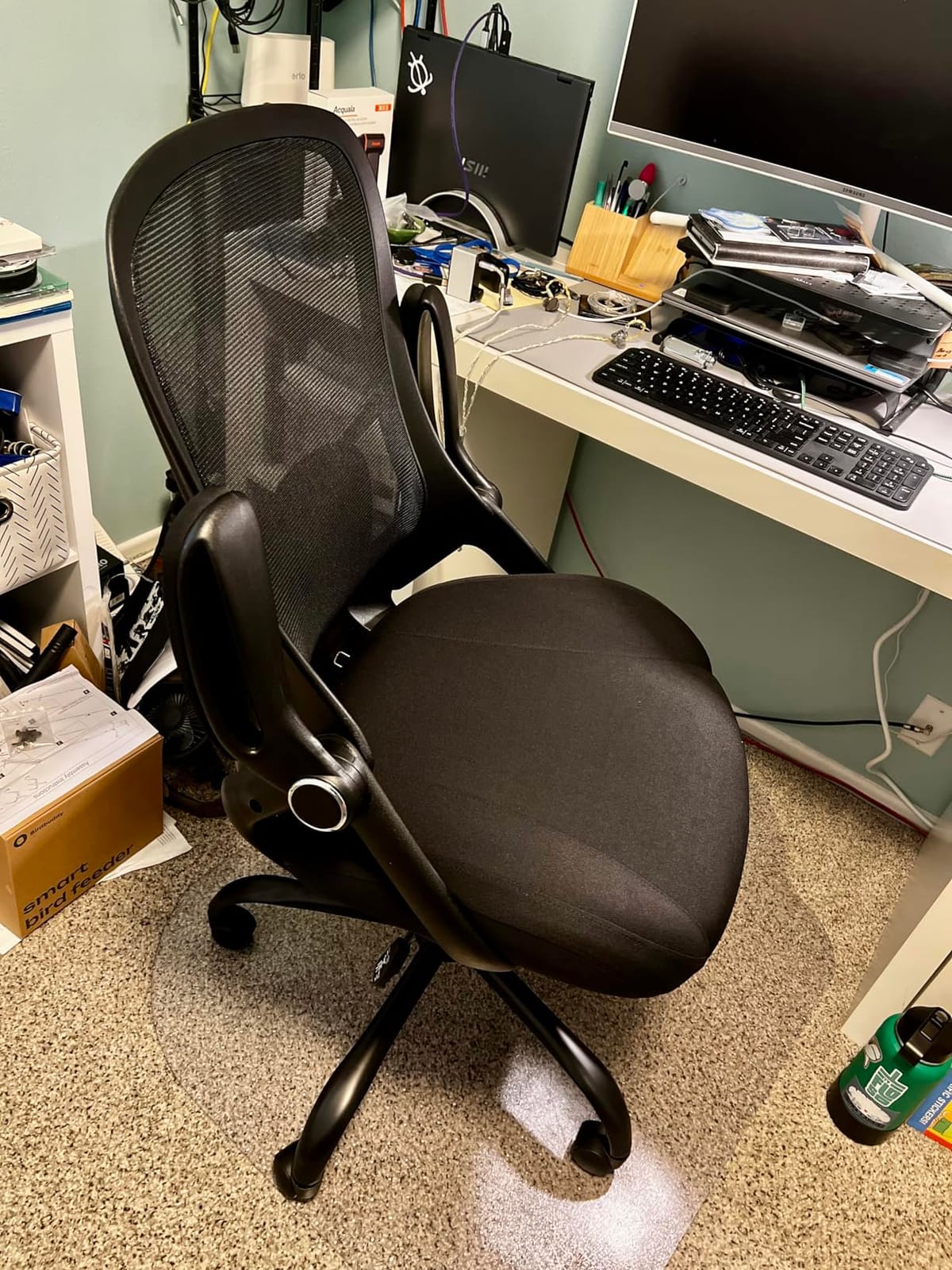 HYLONE Big and Tall 400lbs Heavy Duty Office Chair, 5