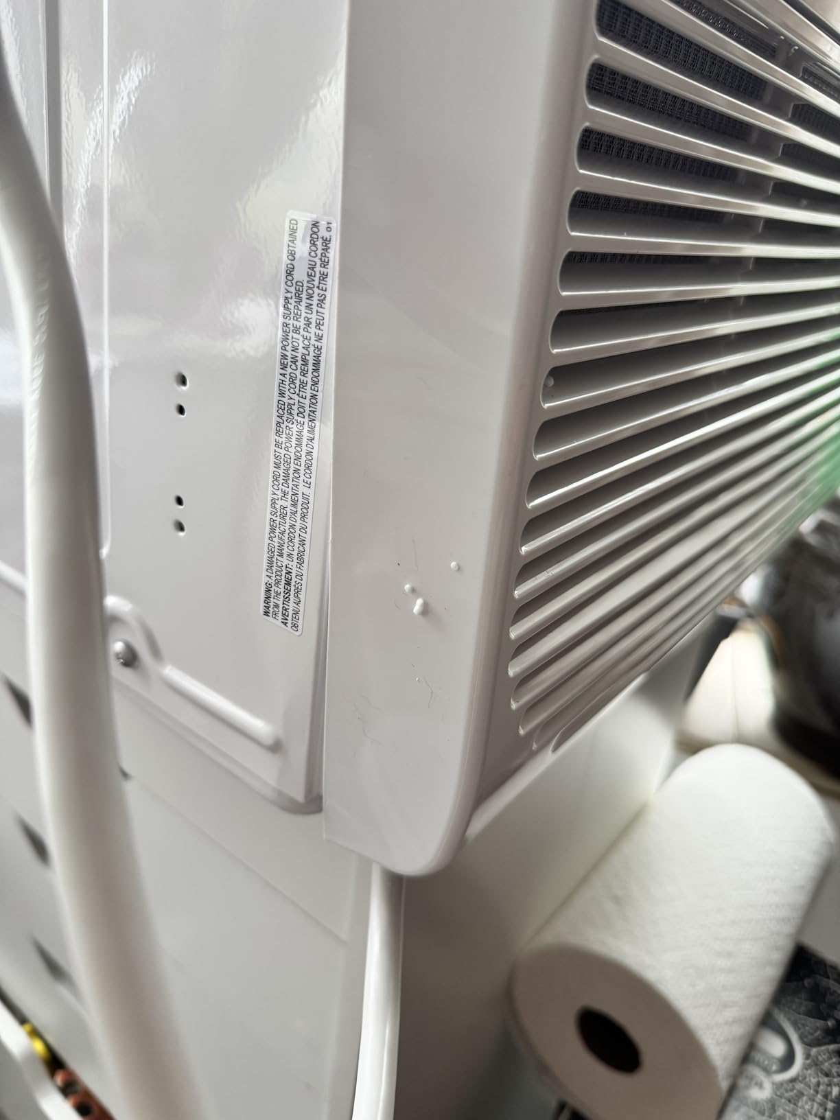 Keystone 12,000 BTU Wall Mounted AC Unit and Dehumidifier up to 550 Sq. Ft., 115V, Remote Control, Wall Mounted, Quiet, High Efficiency AC for Bedroom, Bathroom, Nursery, and Medium Sized Rooms customer photo 1