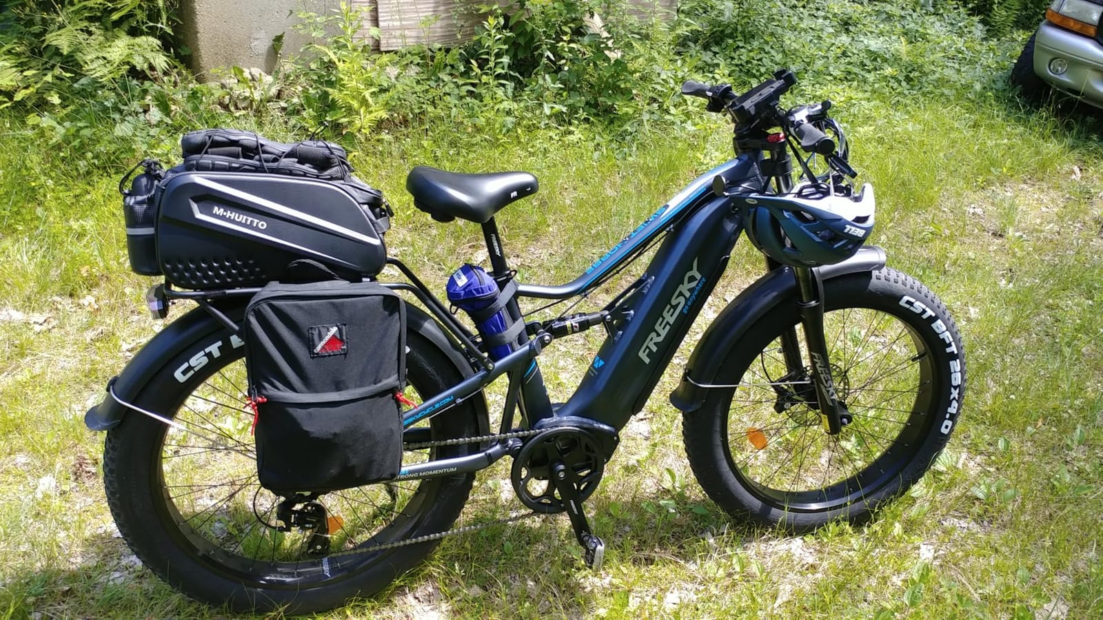 FREESKY Electric Bike for Adults, 3500W BAFANG Motor, 48V 35Ah LG Battery | 38MPH, 140 Miles Long Range Ebikes, Full Suspension Electric Mountain bike, 26''Fat Tire, Off road UL2849 Certified by TÜV customer photo 2