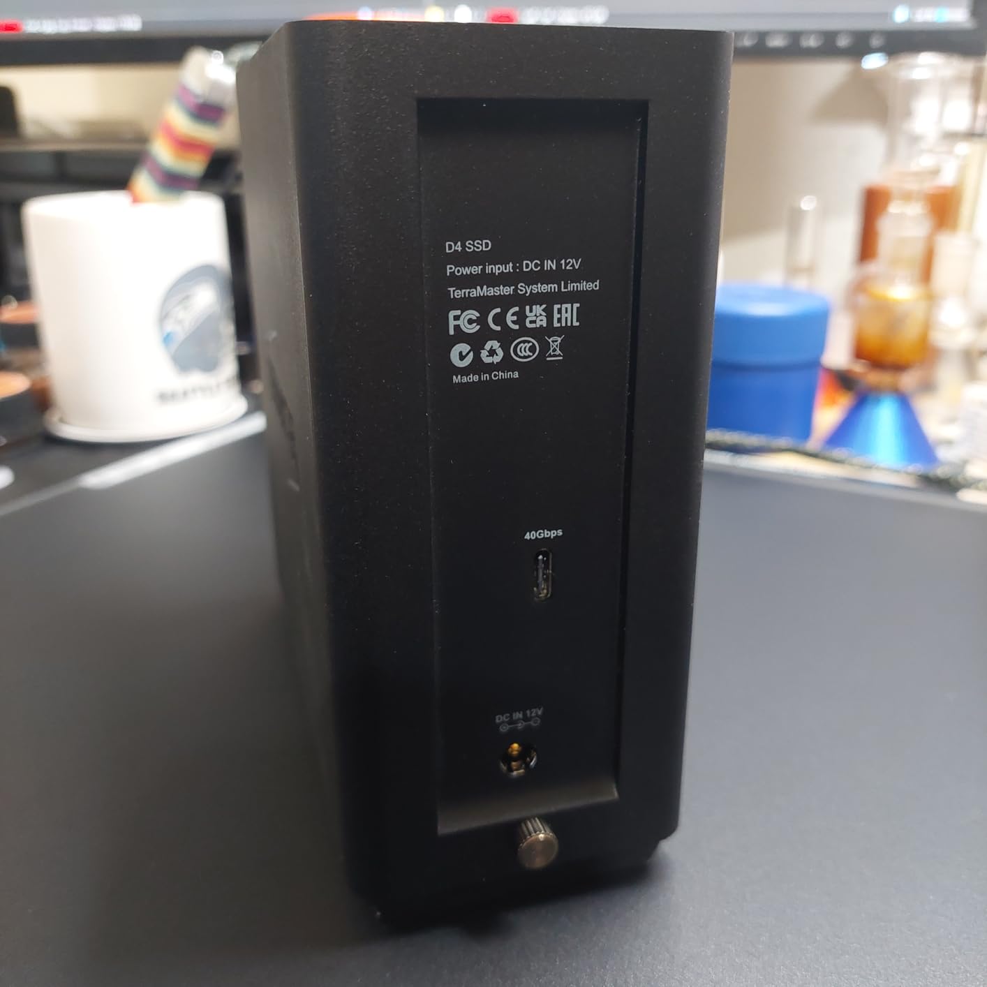 TERRAMASTER D4 SSD NVMe Enclosure 40Gbps 4Bay USB Storage Type-C (Diskless) | Supports 4xM.2 NVMe 2280 SSDs, Compatible with USB 4/3.2/3.1/3.0, Thunderbolt 5/4/3, Mobile Backup App Included (Diskless) customer photo 1
