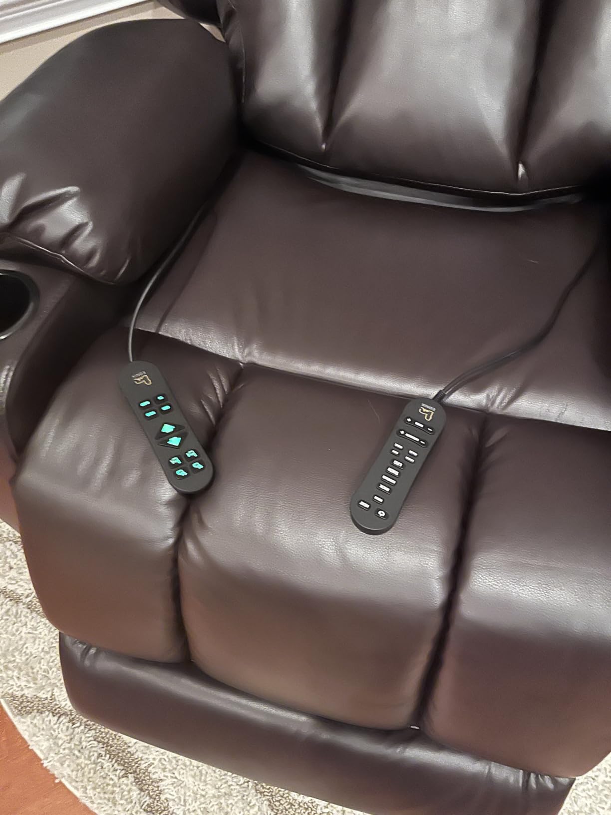 EONIX Large Power Lift Recliner Chair for Elderly, 400 lb Heavy Duty, 5'7'' customer photo 1