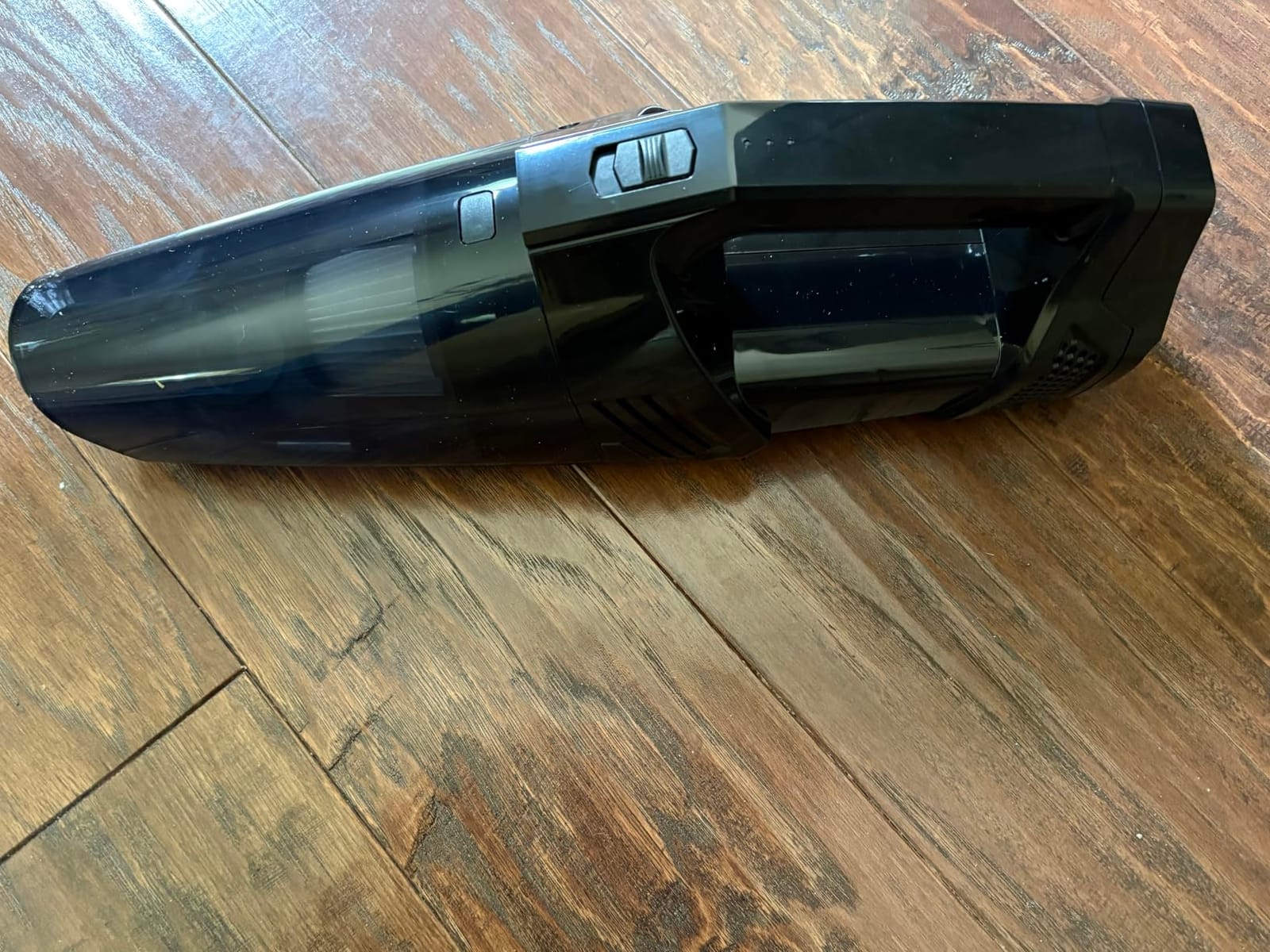 Blestan Handheld Vacuum Cordless Portable Car Vacuum with LED Light, High Power Suction, 3 in 1, Lightweight Rechargeable Hand Vacuum, Hand Held Vacuum Cleaner for Car Home Office, Pet Hair, Black customer photo 1
