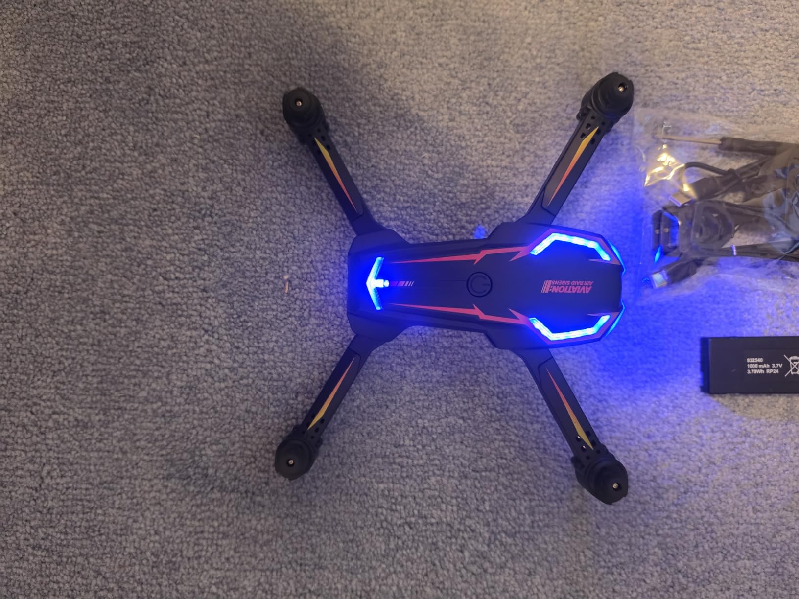 Drone with Camera for Adults, 2K HD FPV Drones with Upgrade Altitude Hold, One-Key Take Off/Landing, Speed Adjustment, Headless Mode, 2 Batteries, Toys Gifts for Teen Boys Girls, Beginner customer photo 2