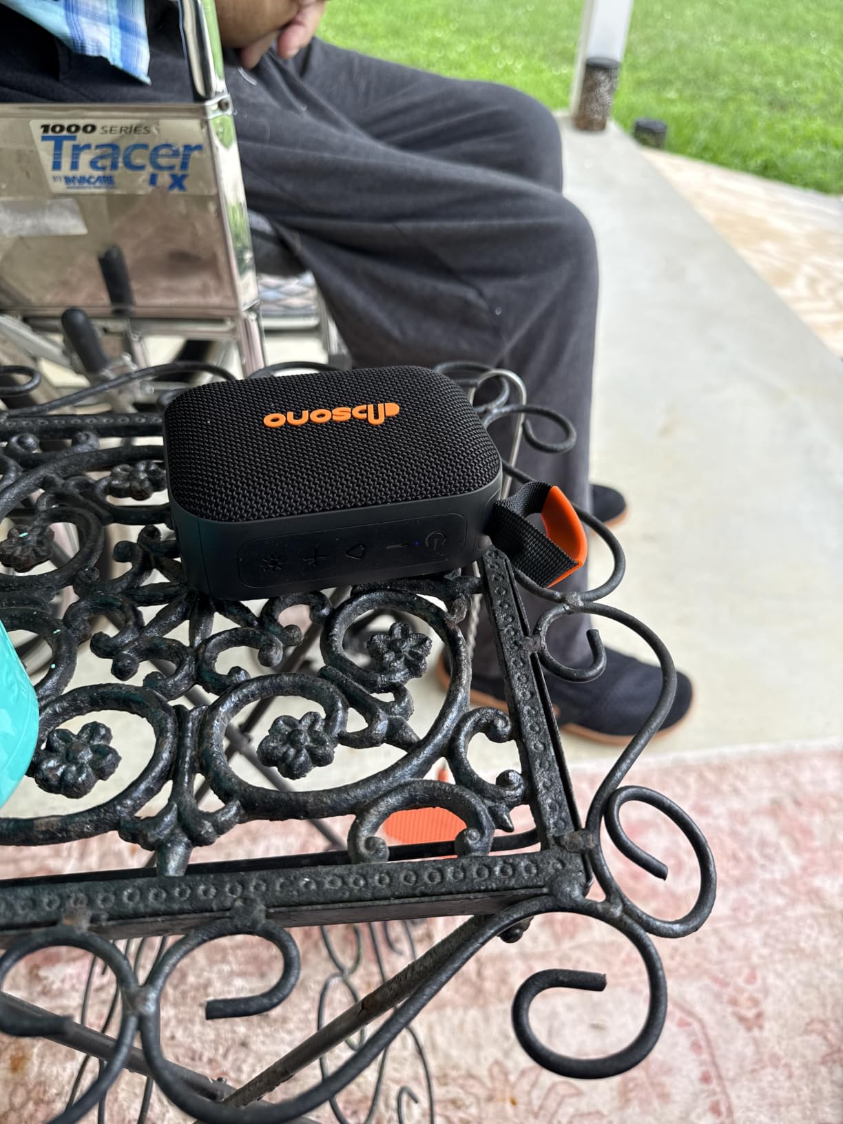 dbsono Portable Bluetooth Speaker - IPX5 Waterproof with LED Light, 24H Playtime, HD Sound, TWS Pairing customer photo 2
