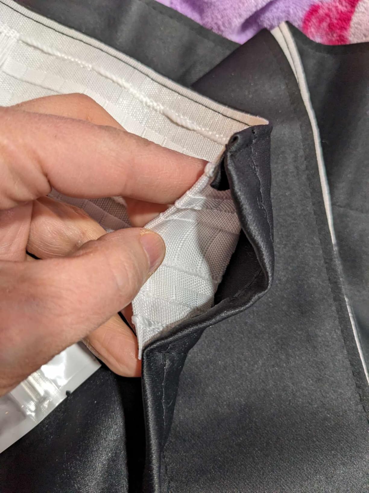 Home Movie Theater Curtains, 1 Panel - Soundproof for Track System or Rod with Hooks customer photo 1
