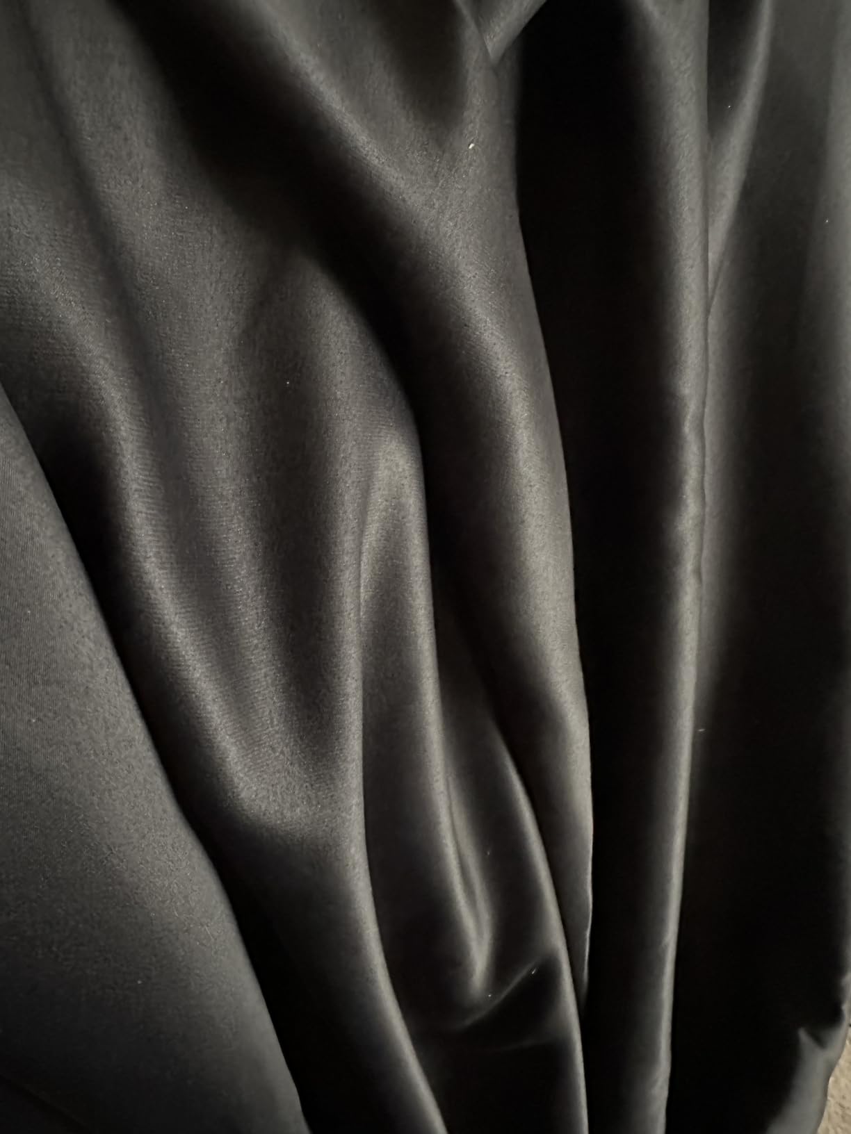 Home Movie Theater Curtains, 1 Panel - Soundproof for Track System or Rod with Hooks customer photo 2