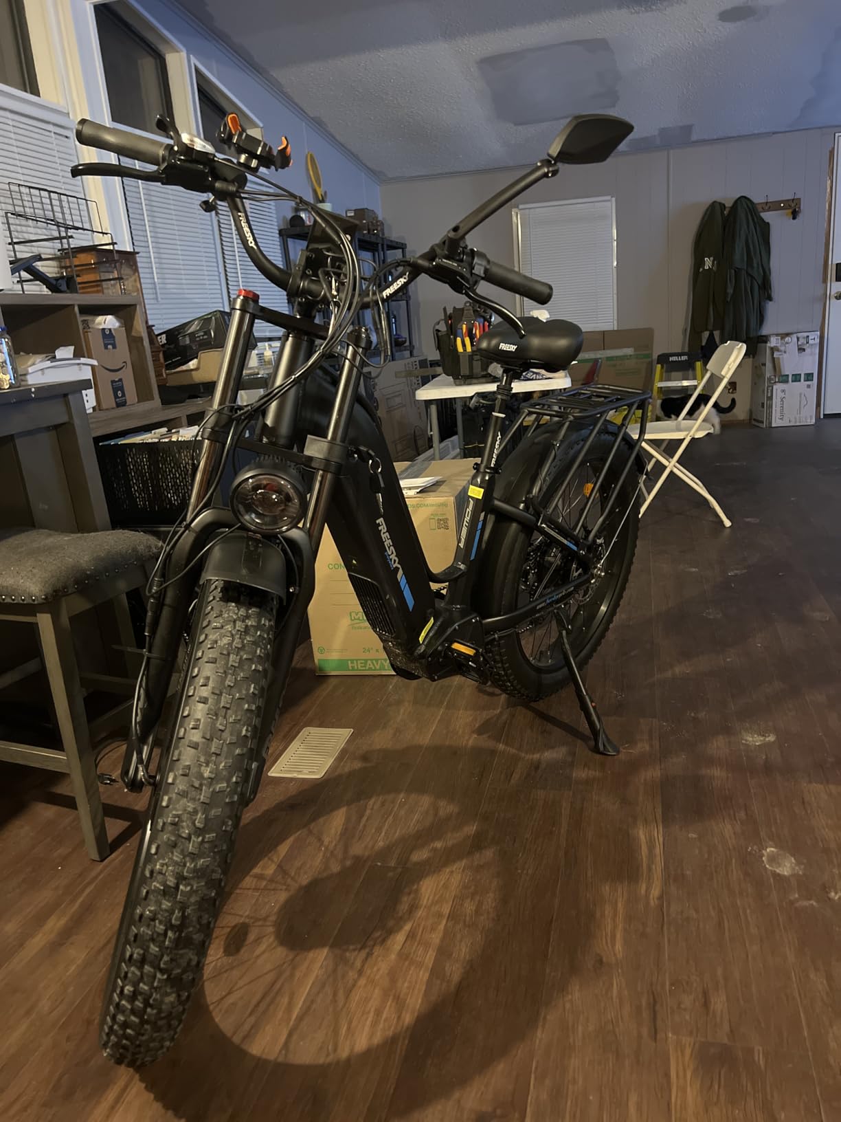 FREESKY Ranger Air 3500W AI Dual Motor Electric Bike for Adults | 105 Mile Long Range Ebikes, 34MPH, UL2849/2271 Certified by TUV, Full Suspension, 26