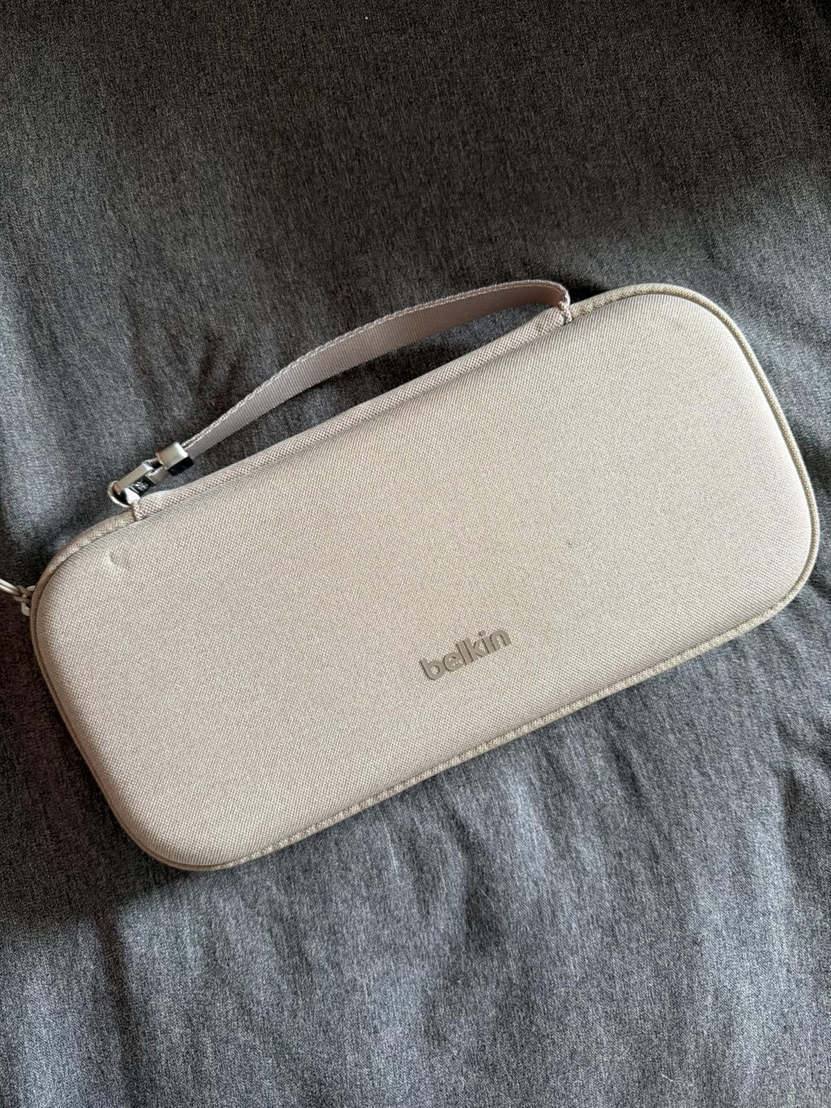 Belkin Nintendo Switch 2 Case, Slim Carrying Travel Bag with AirTag Holder | Hard Shell Slim Carrying Case with AirTag Pocket, Soft Interior, 12 Game Card Slot, 2 in 1 Strap/Handle, Travel Protection customer photo 1