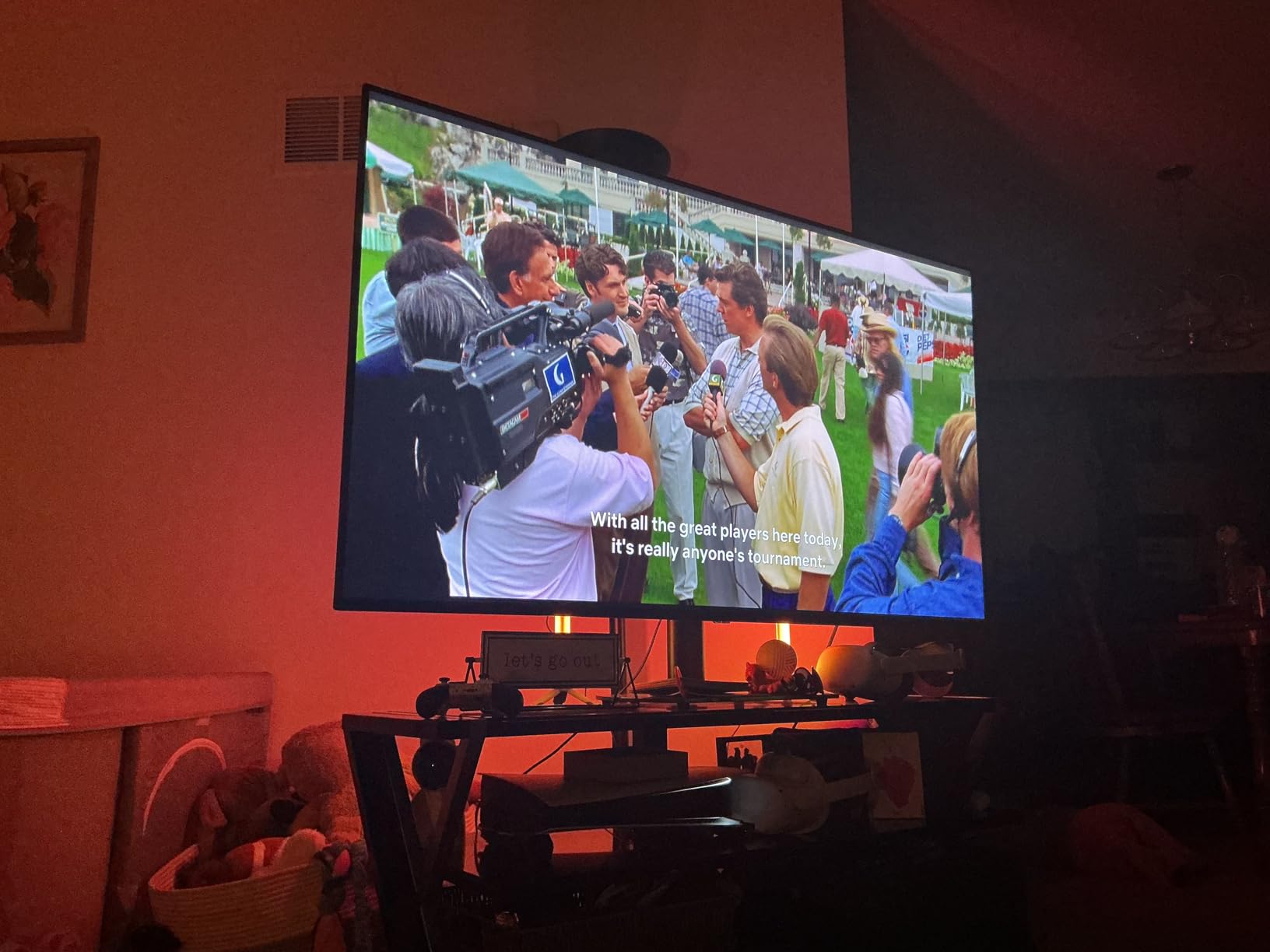 TJOY 360° RGB Light Bars, Gaming Lights for Desk, Music Sync Remote Control | TV Monitor Backlight with Music Sync, Smart Light Bar, Mood Lighting for PC, Gaming Room(Black,Plastic Material) customer photo 2
