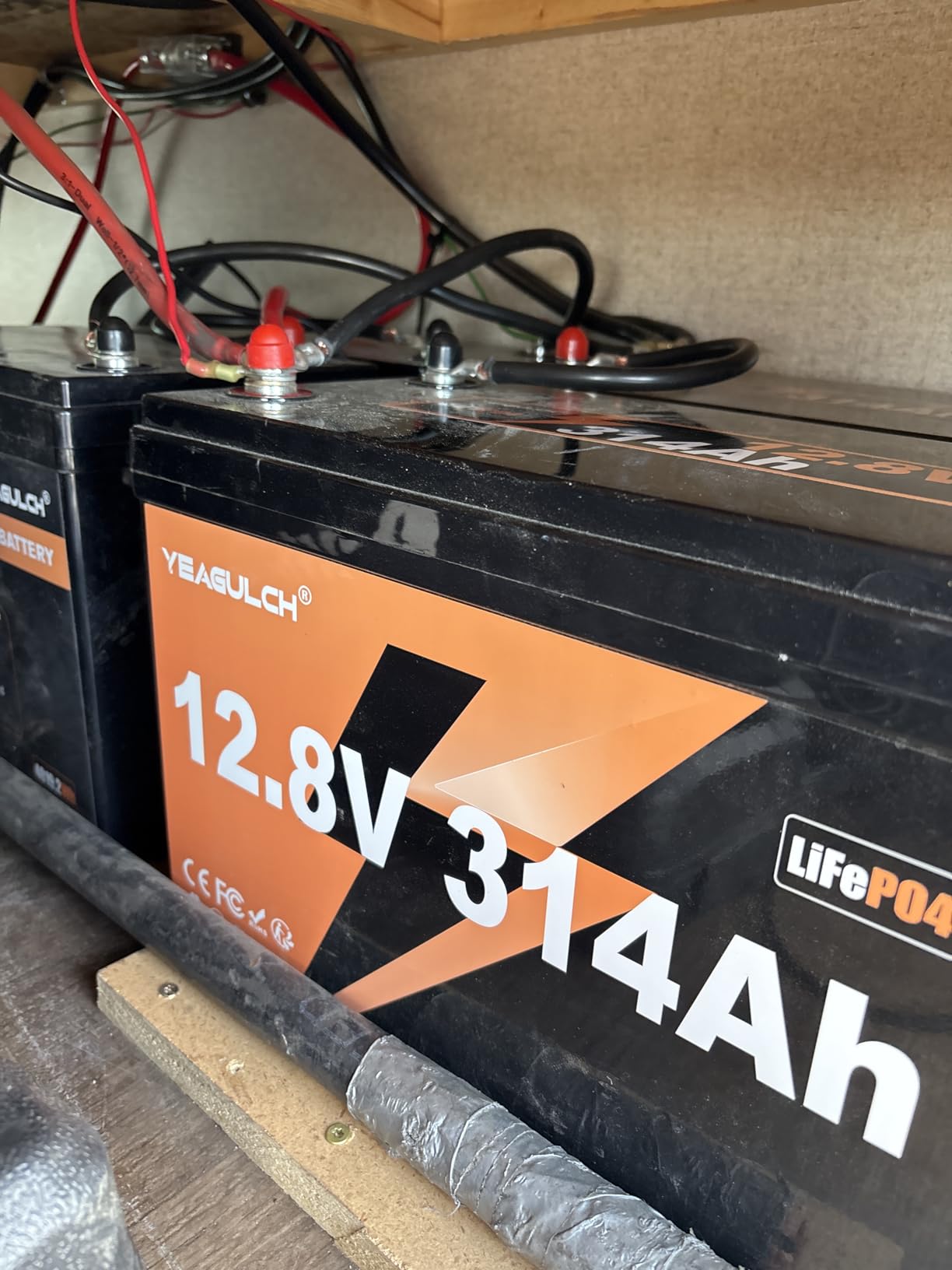 24V 100Ah LiFePO4 Lithium Battery with 100A BMS 2560Wh 15000+ Deep Cycles | 25.6V Rechargeable Battery Perfect for RV Trolling Motor Marine Solar Off-Grid Systems customer photo 1
