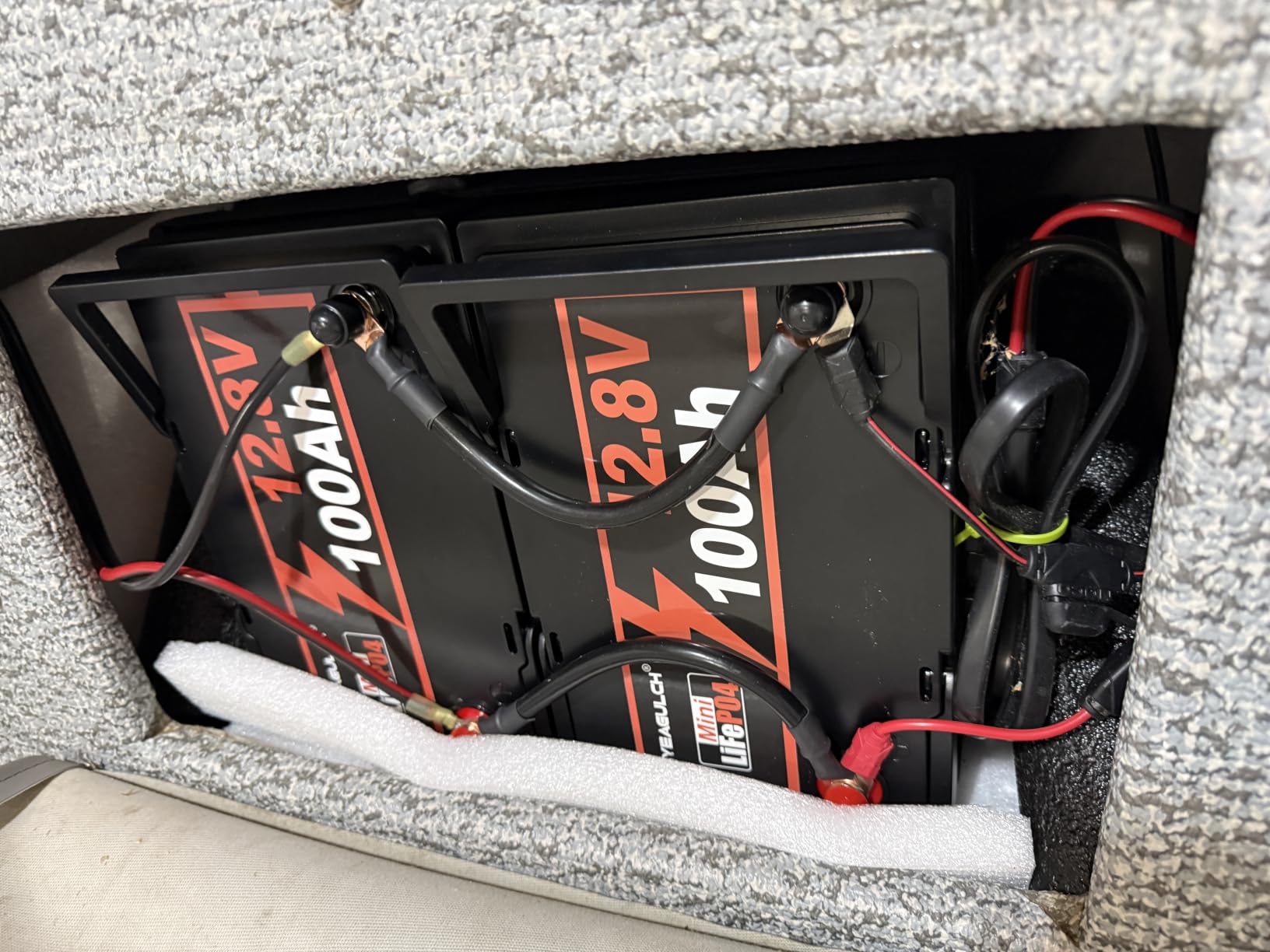 24V 100Ah LiFePO4 Lithium Battery with 100A BMS 2560Wh 15000+ Deep Cycles | 25.6V Rechargeable Battery Perfect for RV Trolling Motor Marine Solar Off-Grid Systems customer photo 2