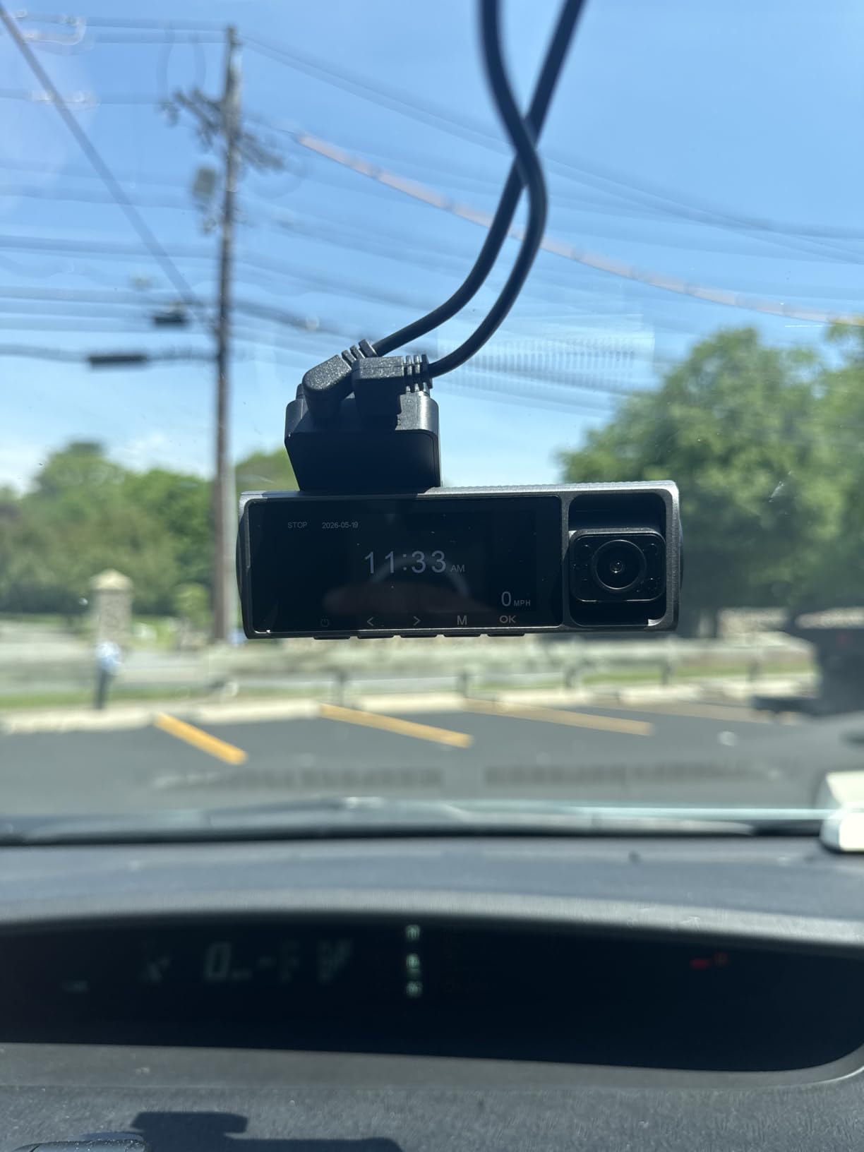 M1 4K 3-Channel Dash Cam Front Rear Inside, 5.8GHz WiFi, 64GB Card | GPS Tracking, 2160P+1080P*2, 3.18