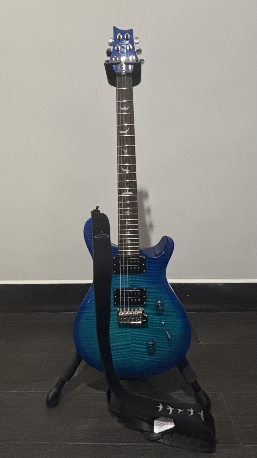 PRS SE Custom 24 Exclusive, Lake Blue with Gigbag customer photo 1