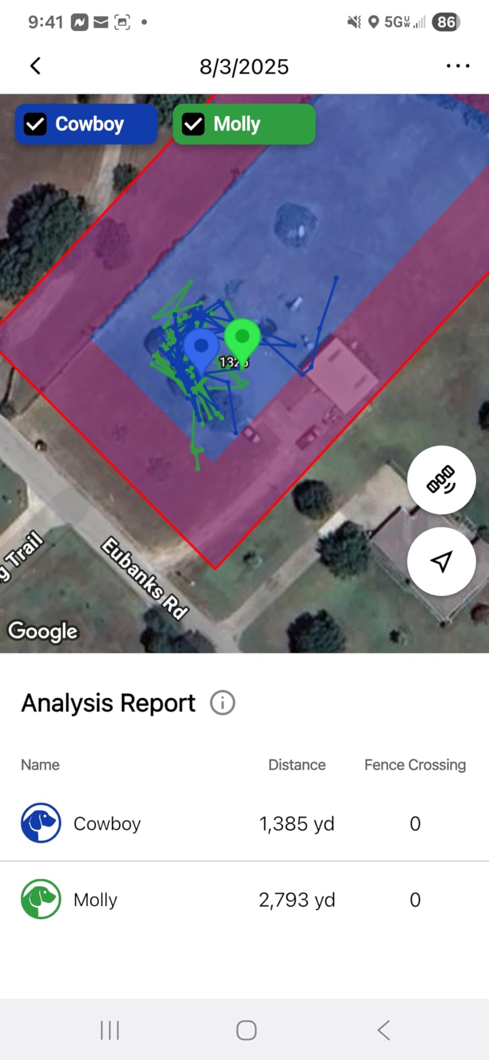 Dogtra GPS Fence - No Subscription, Custom Wireless Dog Fence with App, Smart Guidance & Return Reminder Tone/Vibration/Correction, IPX9K Waterproof Rechargeable Collar, Safe Freedom for Dogs 15 Lbs+ customer photo 2