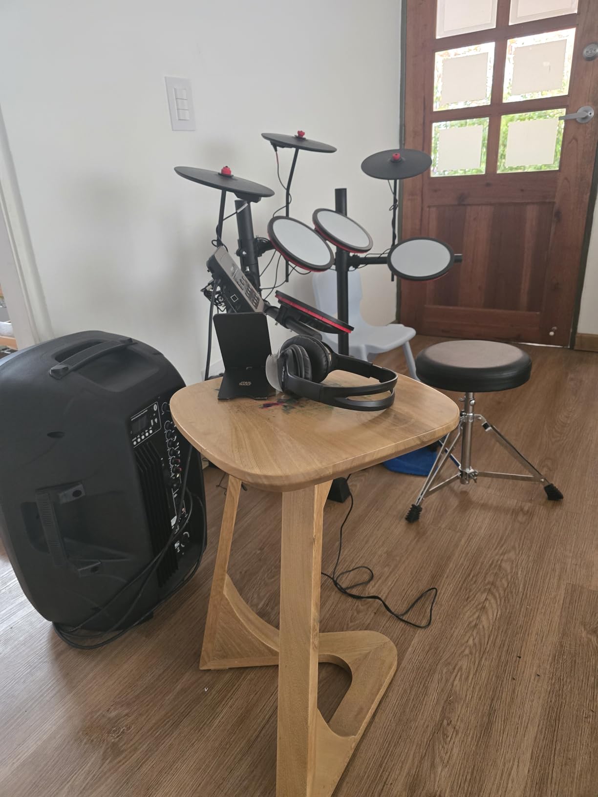 Alesis Turbo Max Electric Drum Set | Compact, Foldable, Quiet Mesh Pads, 8
