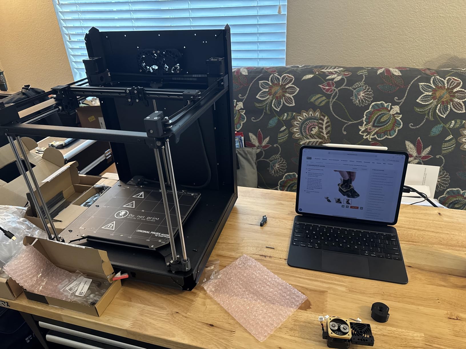 Original Prusa CORE One, Ready-to-use 3D Printer, Assembled and Tested, Removable Print Sheets, 1kg Prusament PLA Spool Included, Print Size 9.8 x 8.6 x 10.6 in customer photo 1