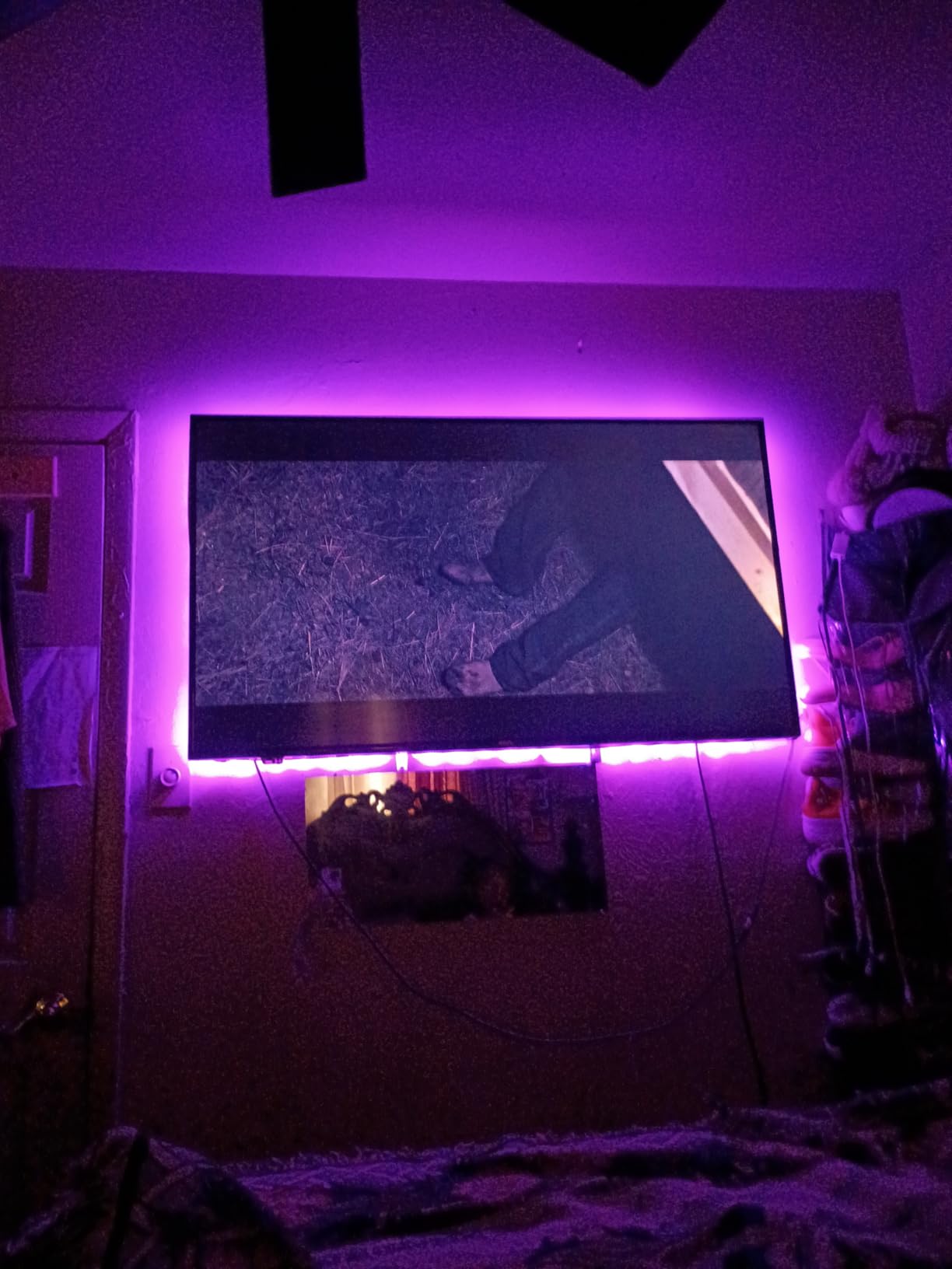 KSIPZE LED Lights for TV, 16.5ft TV led Backlight for 45-75 Inch TVs RGB TV Backlight Behind Music Sync Smart APP & Button Control TV LED Strip Lights USB Powered for Bedroom/Gaming customer photo 2