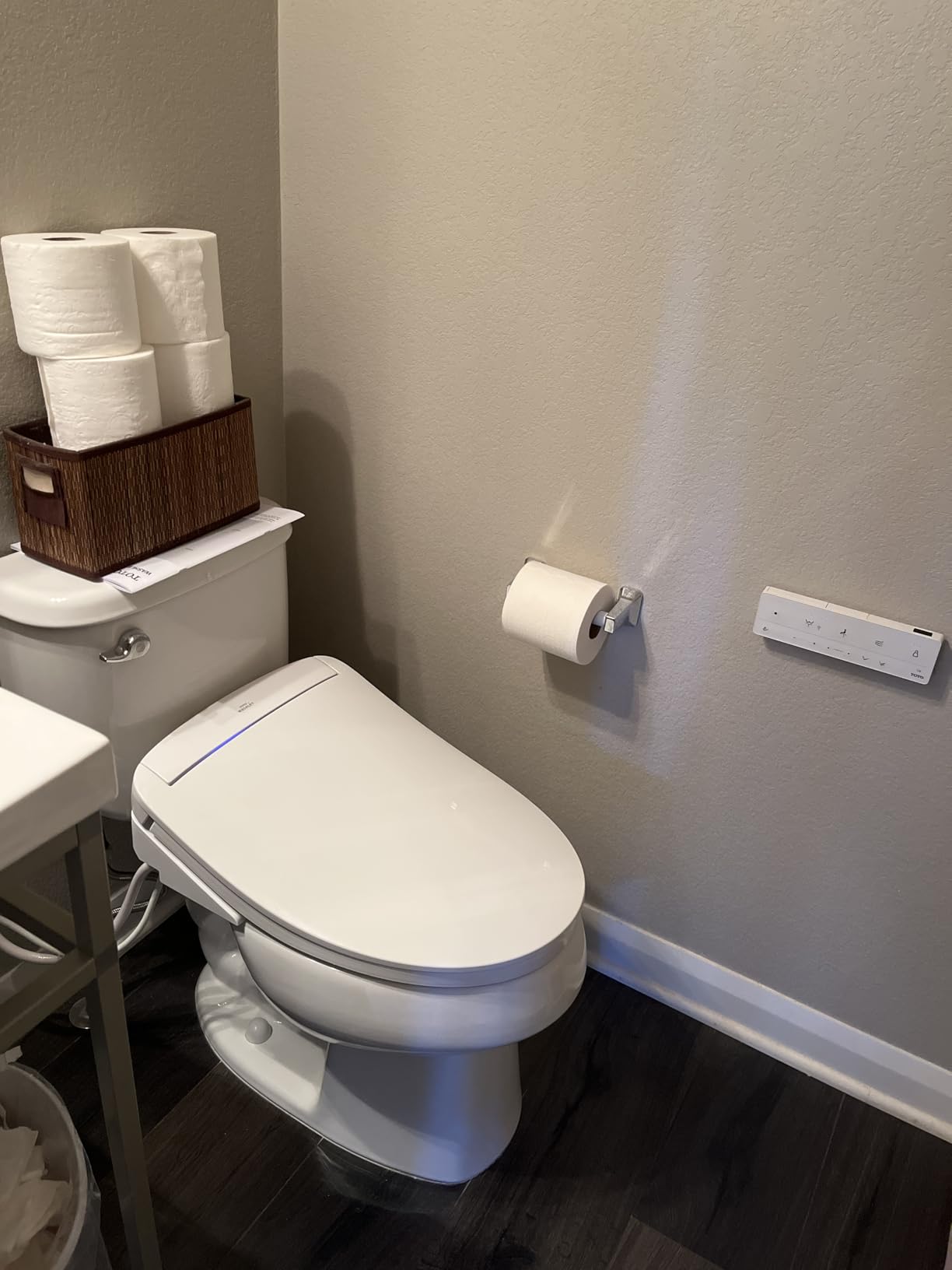 TOTO WASHLET KS6 Electronic Bidet Toilet Seat with Instantaneous Water Heating, PREMIST and EWATER+ Wand Cleaning, Elongated, Cotton White - SW3946#01 customer photo 1