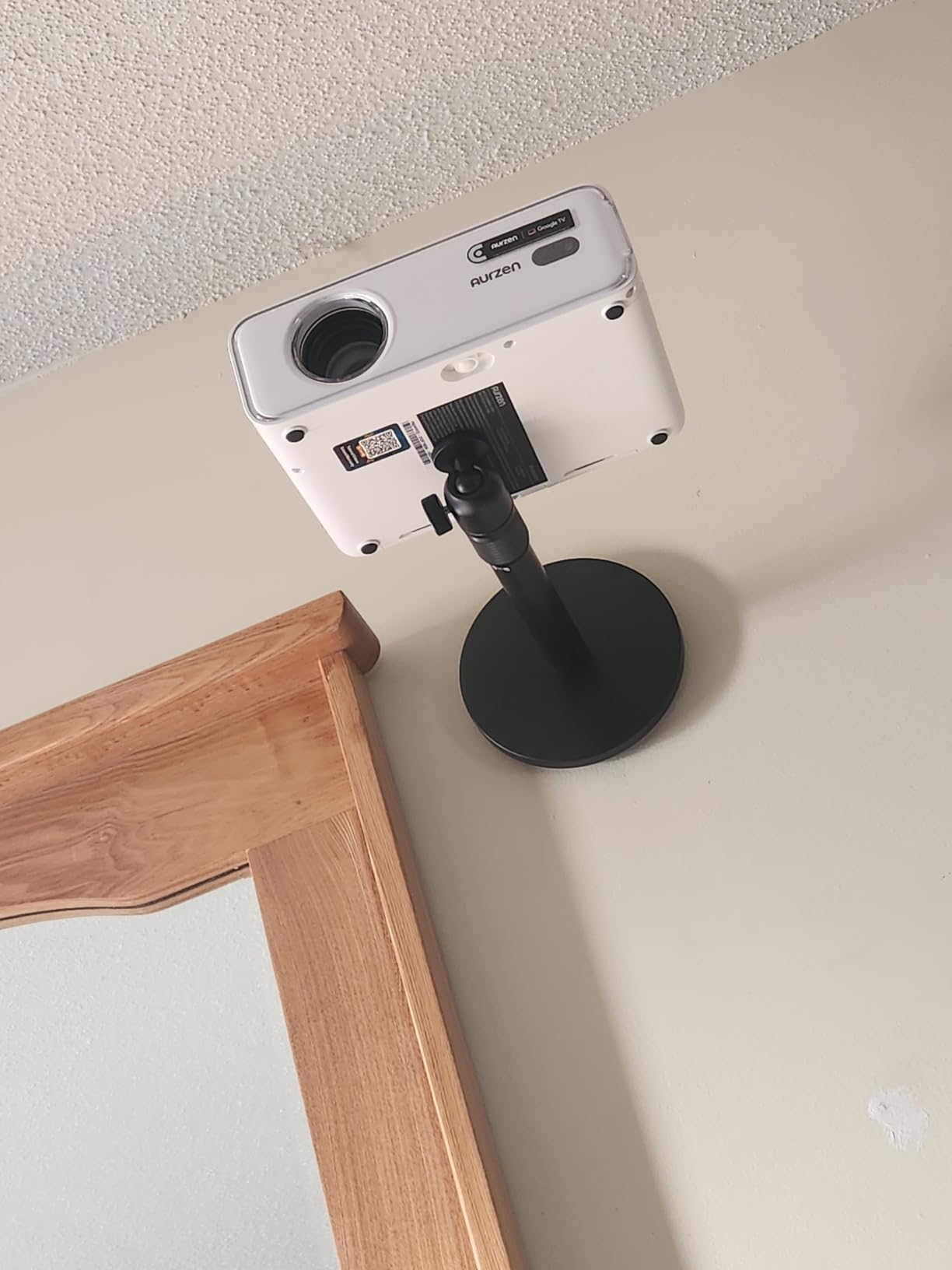 Aurzen Ceiling Projector Mount, Adjustable Rotation, Tilt & Length | 360° Rotation & 90° Tilt, Adjustable 9