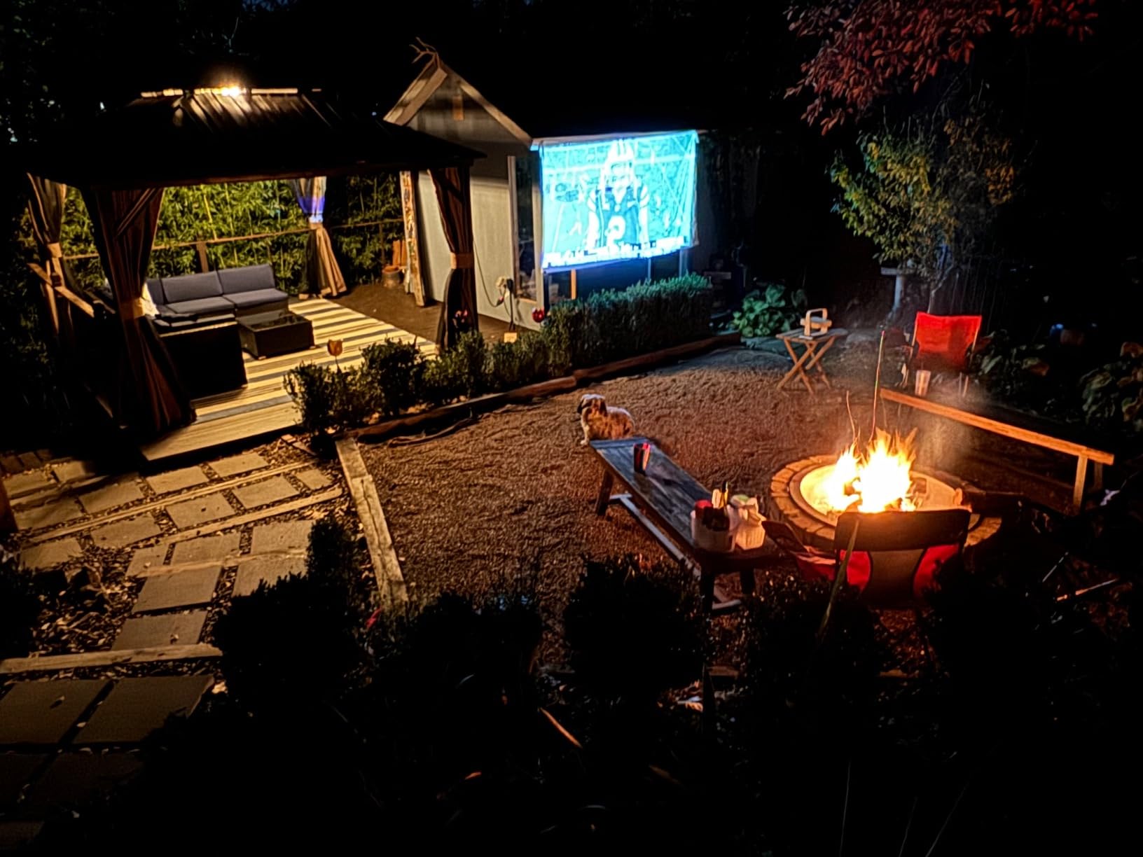XGIMI Elfin Flip Plus Portable Projector, 500 ISO Lumens, Adjustable Stand, Google TV with Licensed Netflix, 1080P, Lightweight and Compact Design customer photo 1