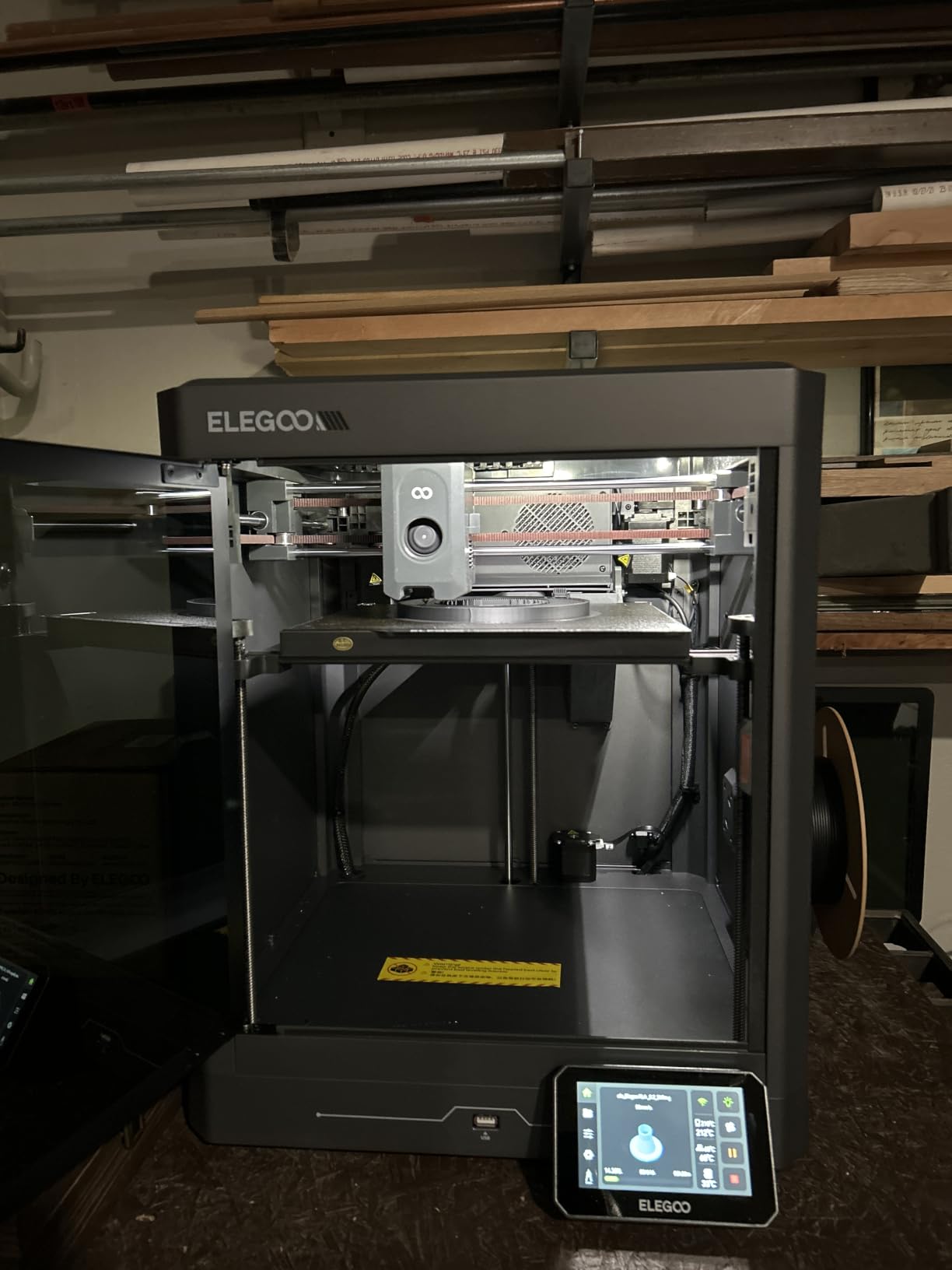 ELEGOO Centauri Carbon 3D Printer, CoreXY 500mm/s High Speed Printing with Auto Calibration, 320°C Nozzle and Built-in Camera, Ready to Print Out of the Box, 256x256x256mm Printing Size customer photo 2