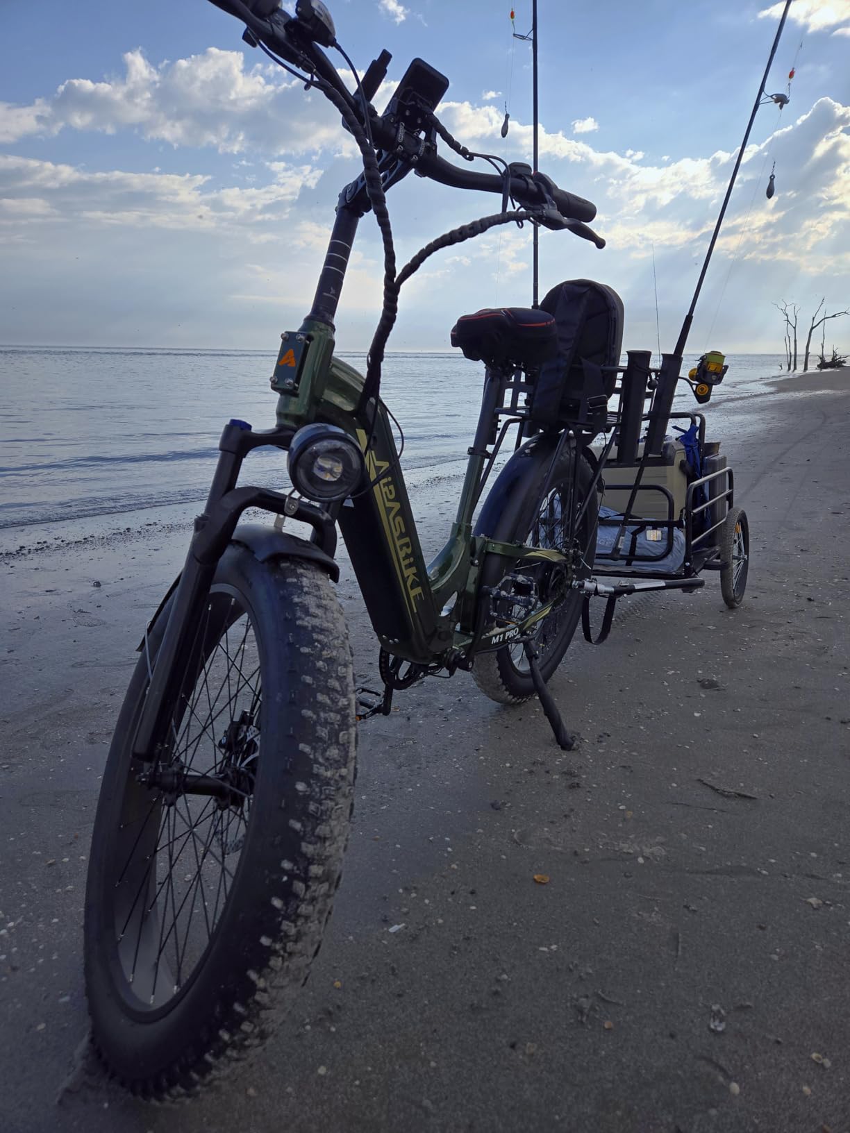 Aipas M1 Pro Electric Bike for Adults, 26 x 4 Fat Tires, 48V 17.5Ah Battery | Dual Suspension, 1800W Peak Motor, Up to 85 Miles, Step-Thru for Commutes & Trails, SGS Certified to UL 2849 for M1 Pro E-Bike customer photo 2