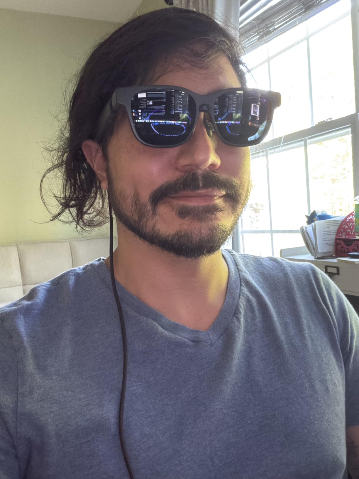 VITURE Beast XR/AR Glasses: 174 1200p 58 FOV, Built-in VisionPair 3DoF, Dynamic Dimming, Harman Audio, for iPhone, Android, Mac, PC, Switch 2 customer photo 2