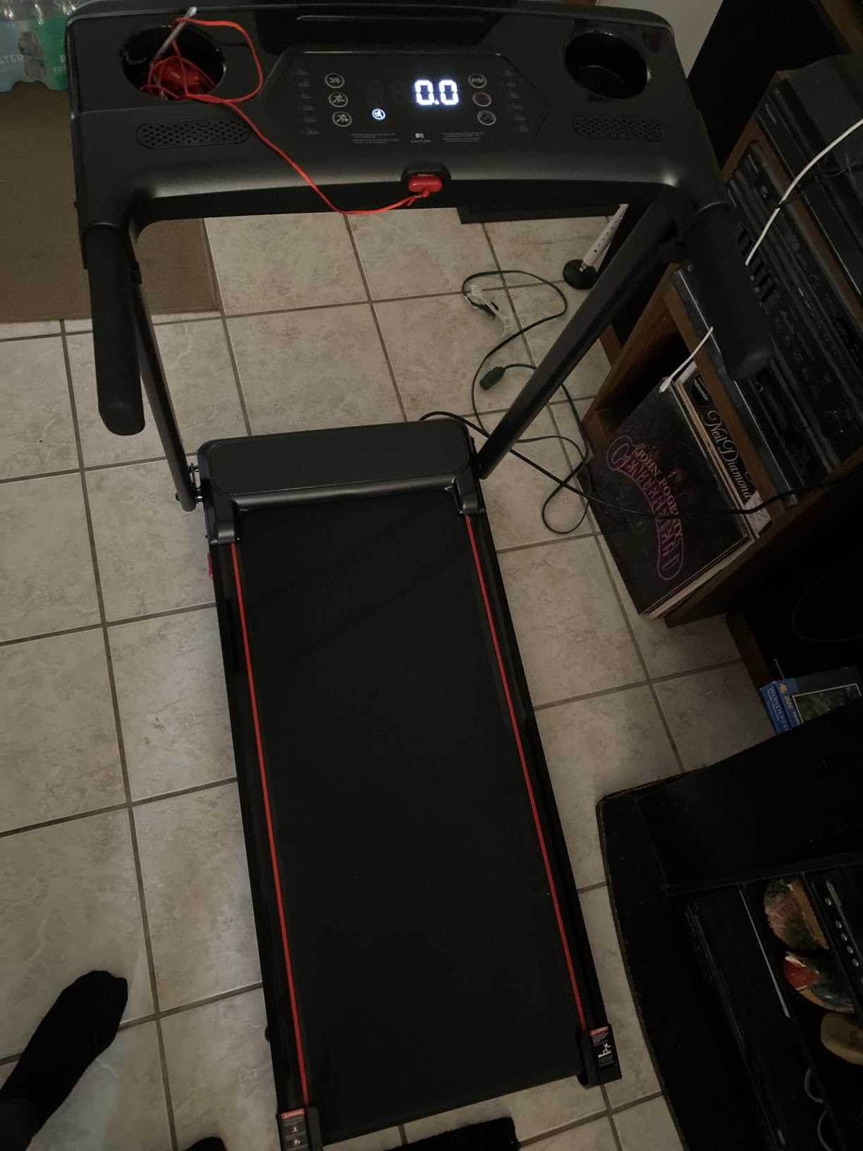 Foldable Treadmill for Home, 3-in-1 Walking Pad with Incline Handle Bar, 300LBS Capacity, 3.0HP Quiet Brushless, Small Treadmills for Small Spaces FutureGlide customer photo 1