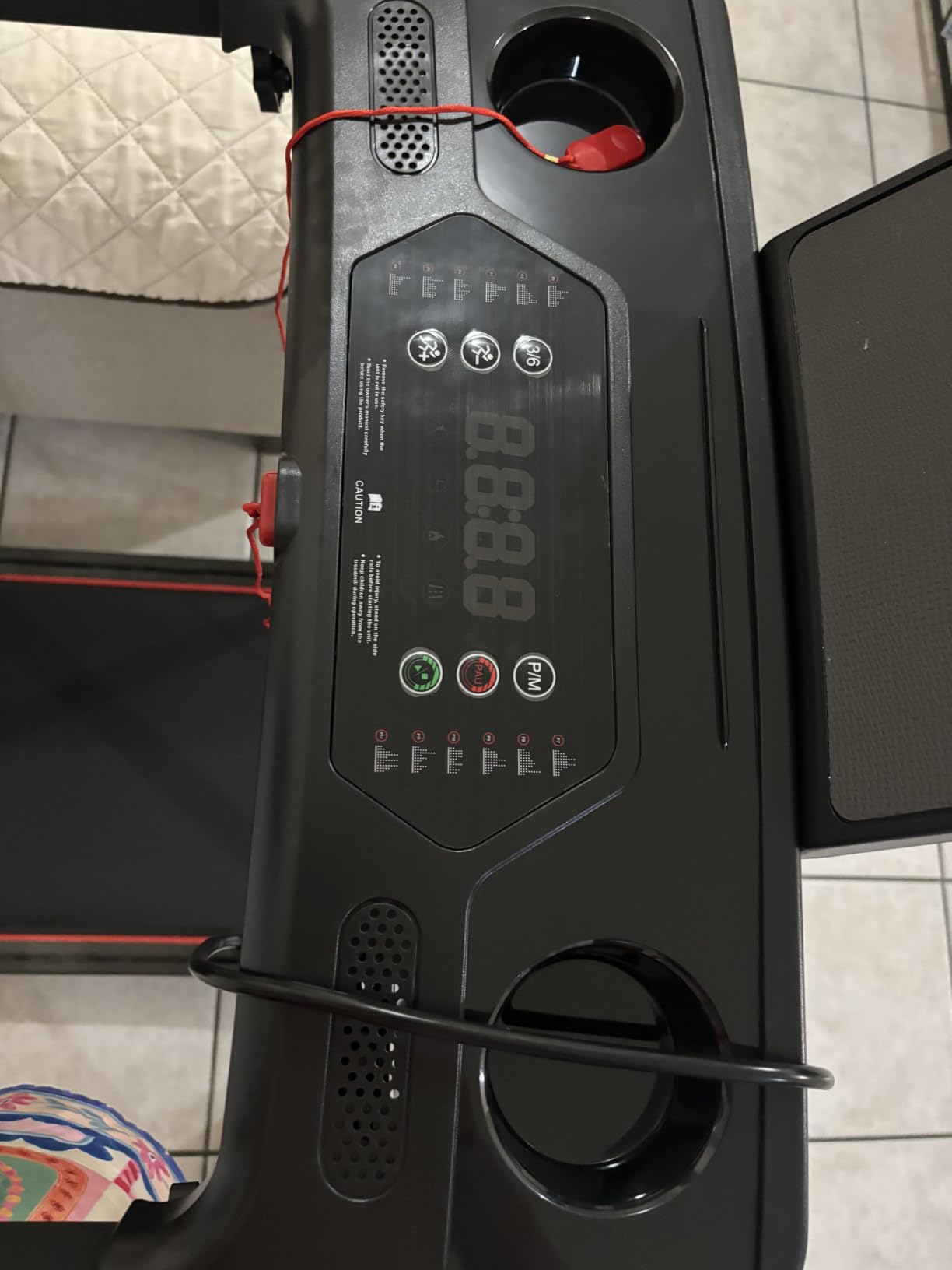 Foldable Treadmill for Home, 3-in-1 Walking Pad with Incline Handle Bar, 300LBS Capacity, 3.0HP Quiet Brushless, Small Treadmills for Small Spaces FutureGlide customer photo 2