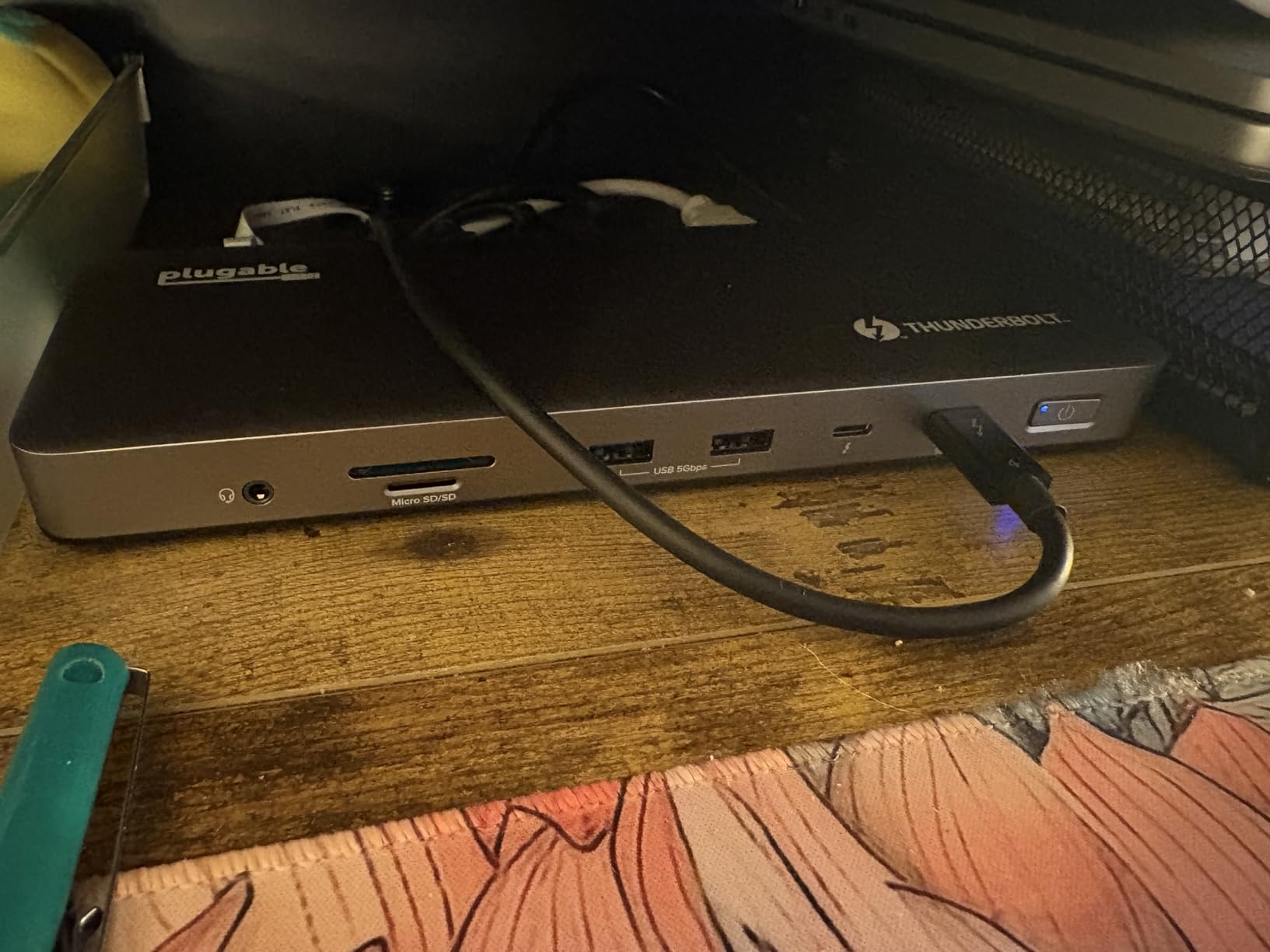 Plugable Thunderbolt 4 Dock for M4/M5 MacBook Air & Pro: 100W Charging Driverless Laptop Docking Station with 4K HDMI Dual Monitor or Single 6K, 6X USB, SD, Ethernet, Thunderbolt Certified (TBT-UDM) customer photo 2