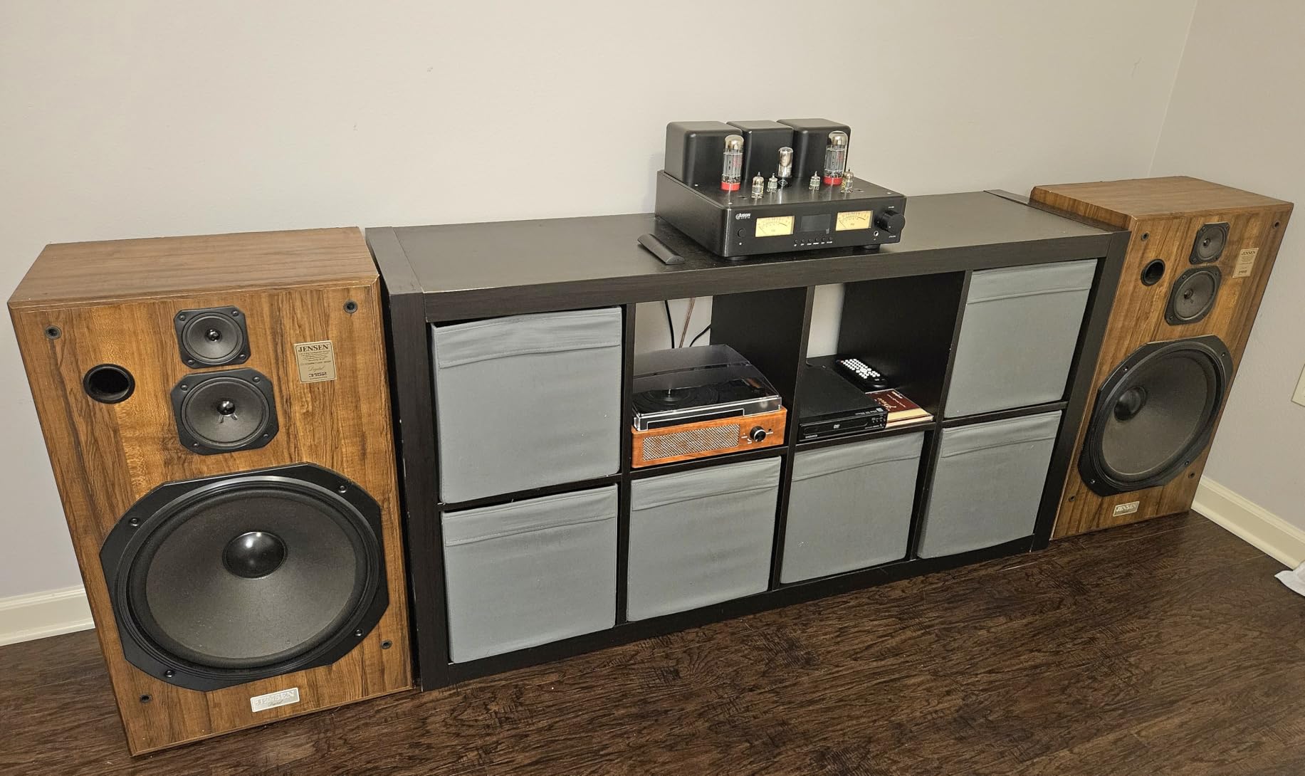 Juson Audio JTA200 300W EL34 Tube Amplifier HiFi High-End Class AB Hybrid Stereo Tube Amp with BT 5.4 & Remote Phono Coax AUX Opt PC-USB Input Headphone Subwoofer Output customer photo 2