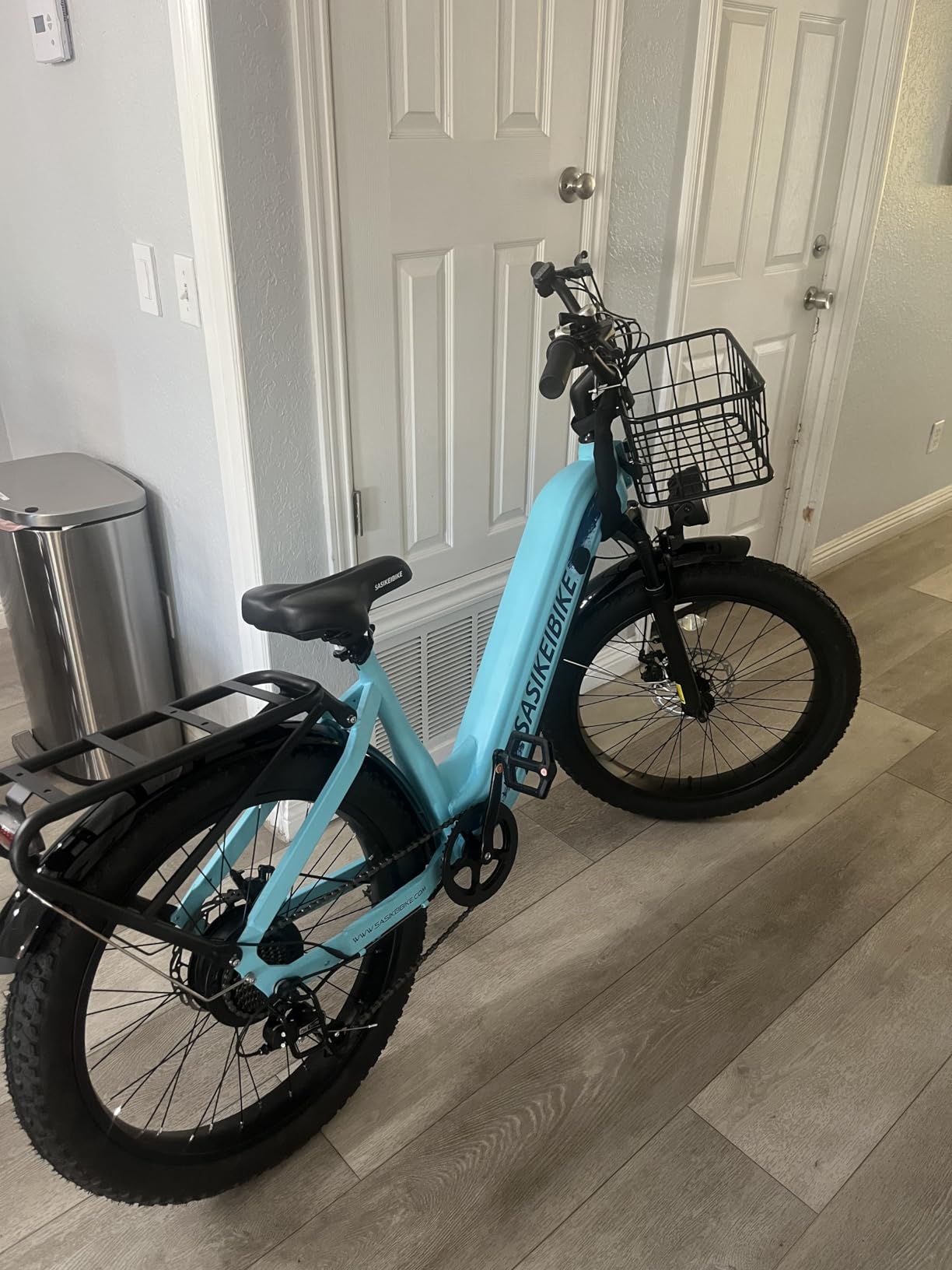SASIKEIBIKE Electric Bike for Adults, 1500w Peak Motor Faster Ebike with Pedals, 48V 20Ah Removable Battery 70 Miles Adult Electric Bicycles, 24
