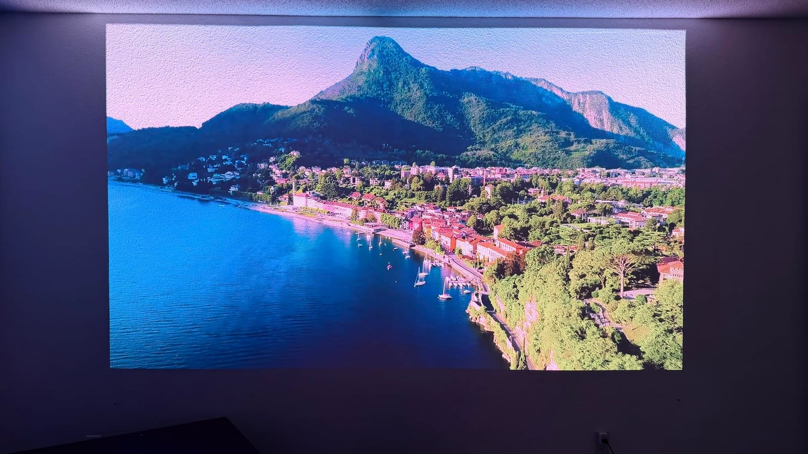 Hisense L9Q Ultra Short Throw Triple Laser Projector, 4K UHD, 5,000 Lumens, 5000:1 Contrast, 80