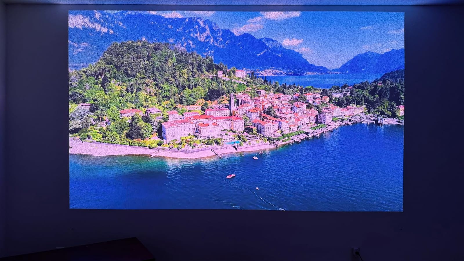 Hisense L9Q Ultra Short Throw Triple Laser Projector, 4K UHD, 5,000 Lumens, 5000:1 Contrast, 80