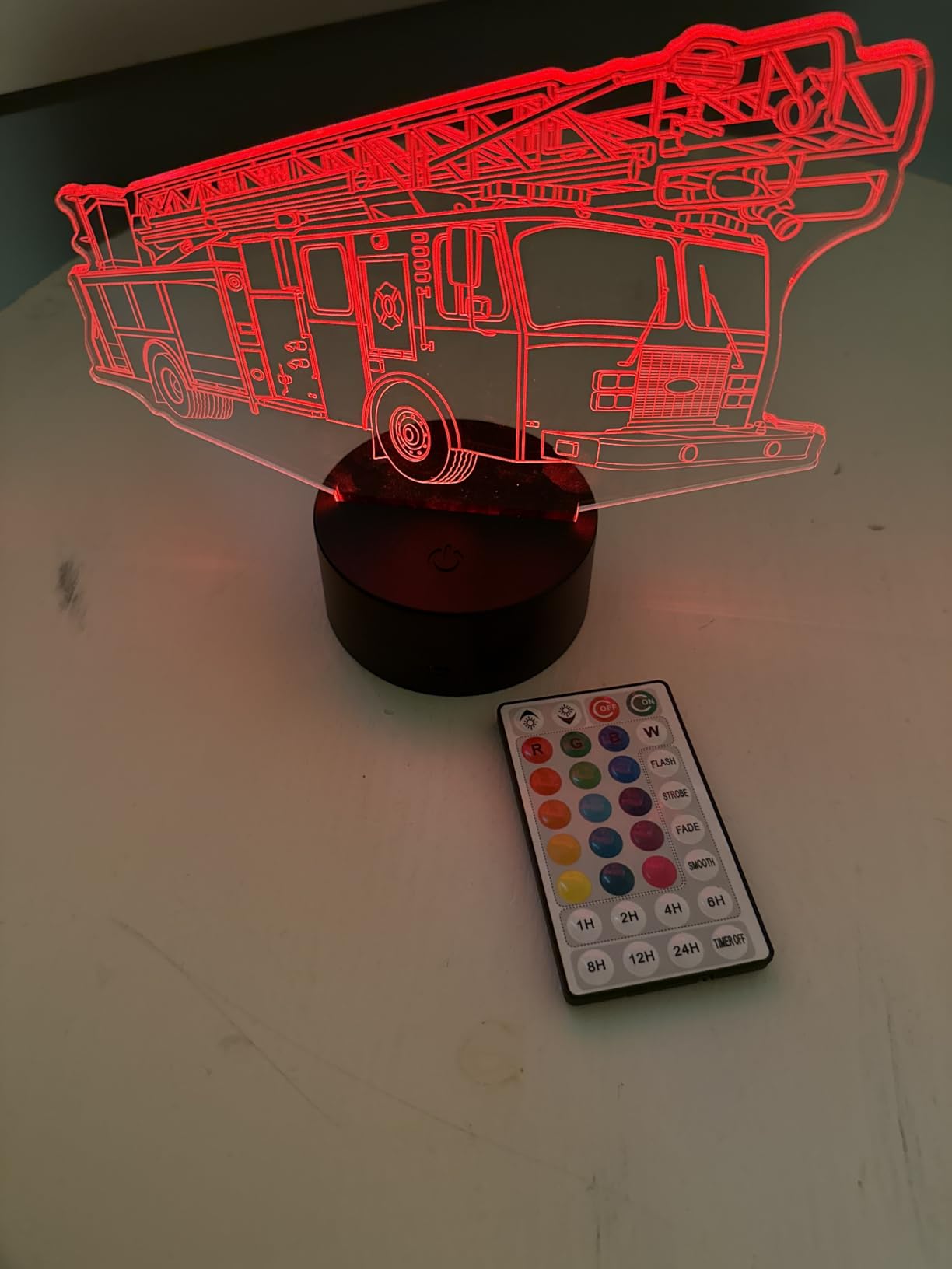 DJ Gifts, DJ Night Light, Music 3D Illusion Lamp with 16 Colors Changing, Remote Control with Timer, Mancave Room Decor for Holiday Birthday Christmas customer photo 1